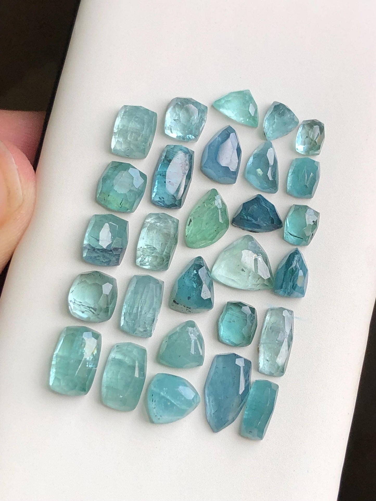 31 carats Tourmaline rose cuts lot origin Afghanistan