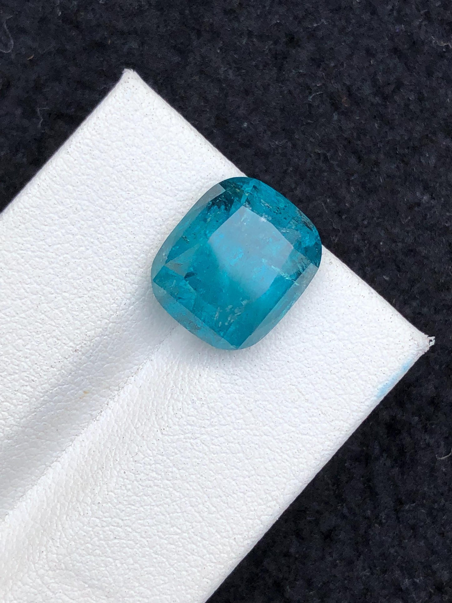 8.80 CTs blue tourmaline origin Afghanistan