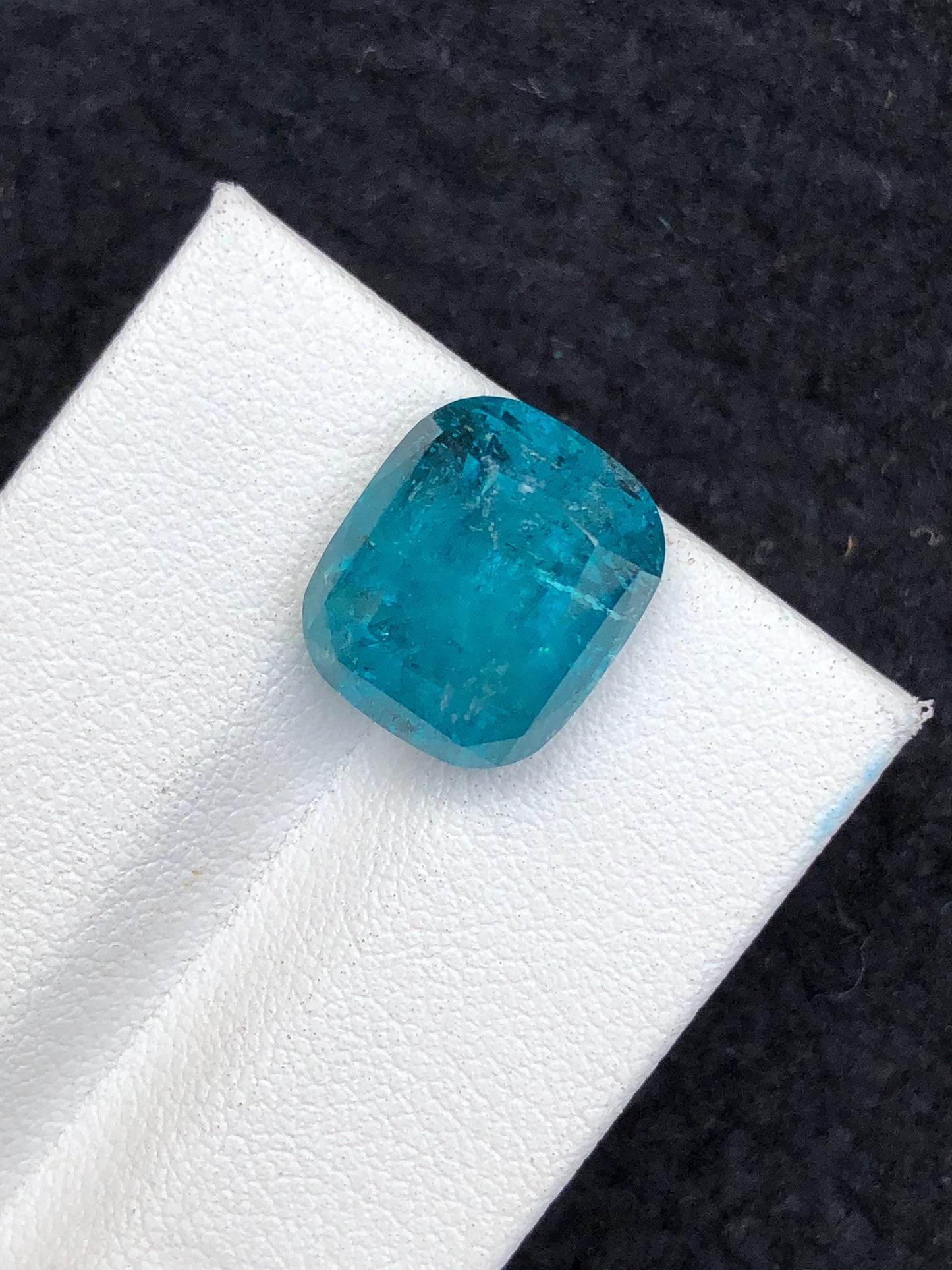 8.80 CTs blue tourmaline origin Afghanistan