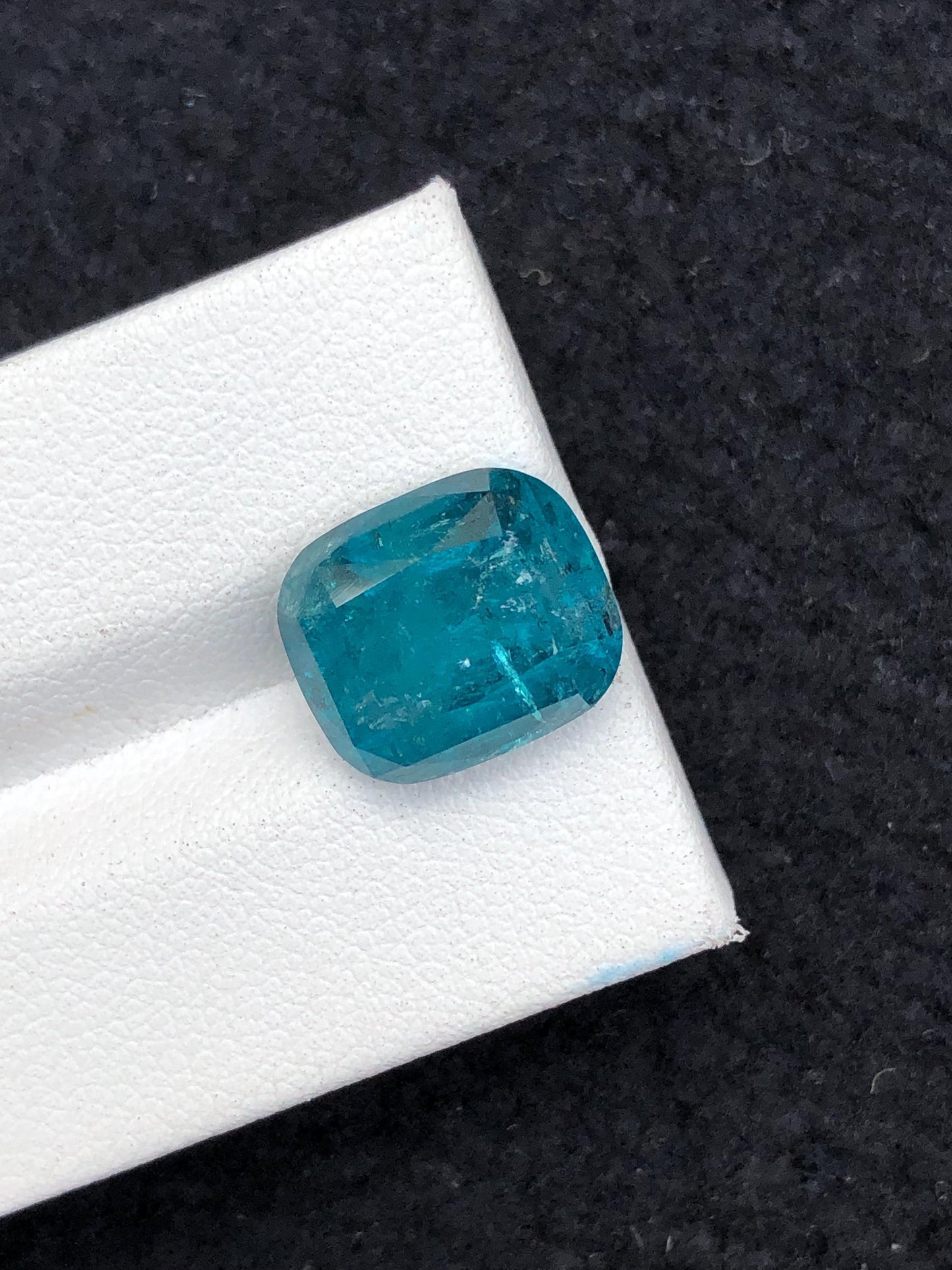 8.80 CTs blue tourmaline origin Afghanistan