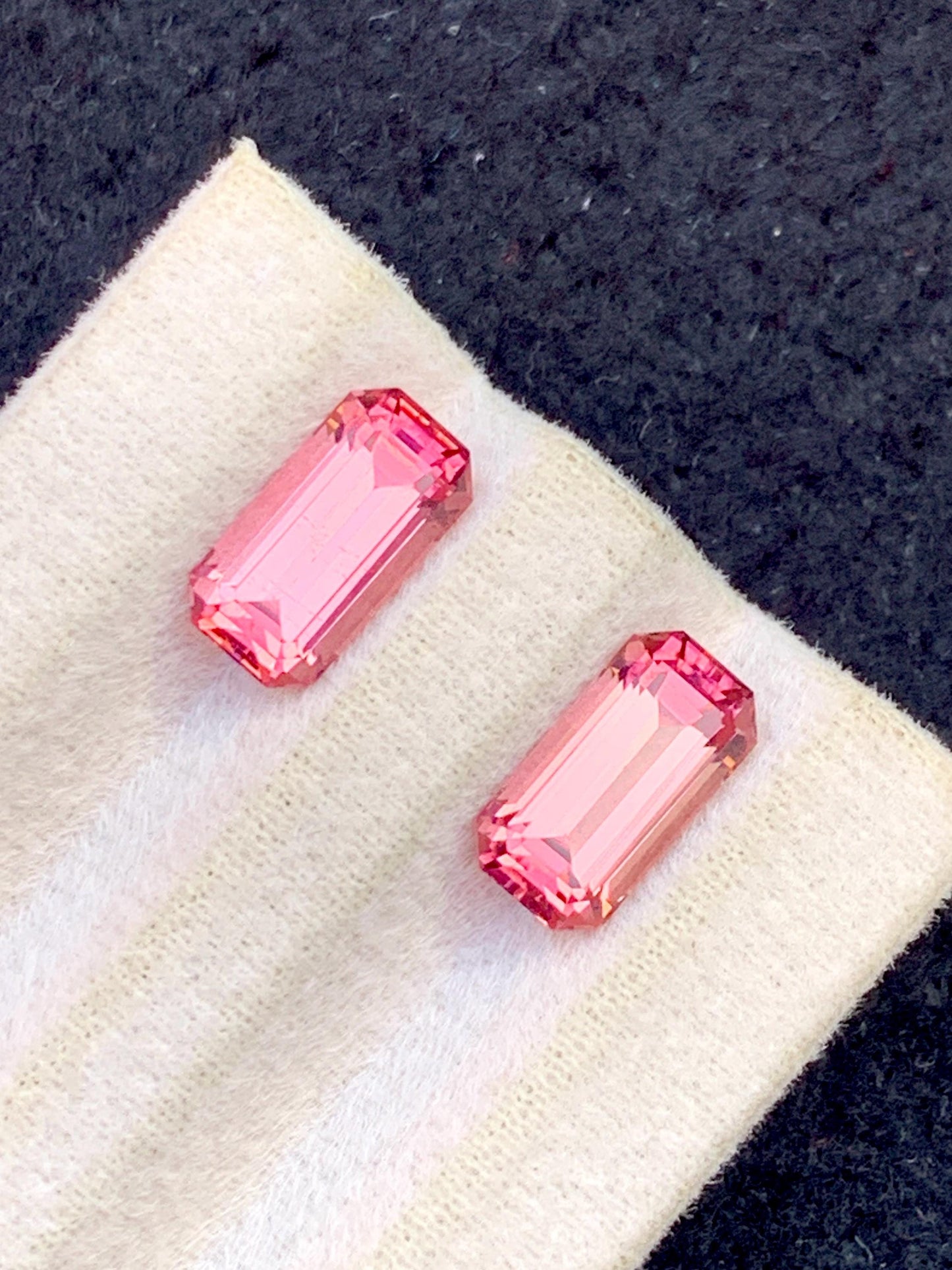 Pink Tourmaline Pair 4.65 ct - Natural Afghan Earrings