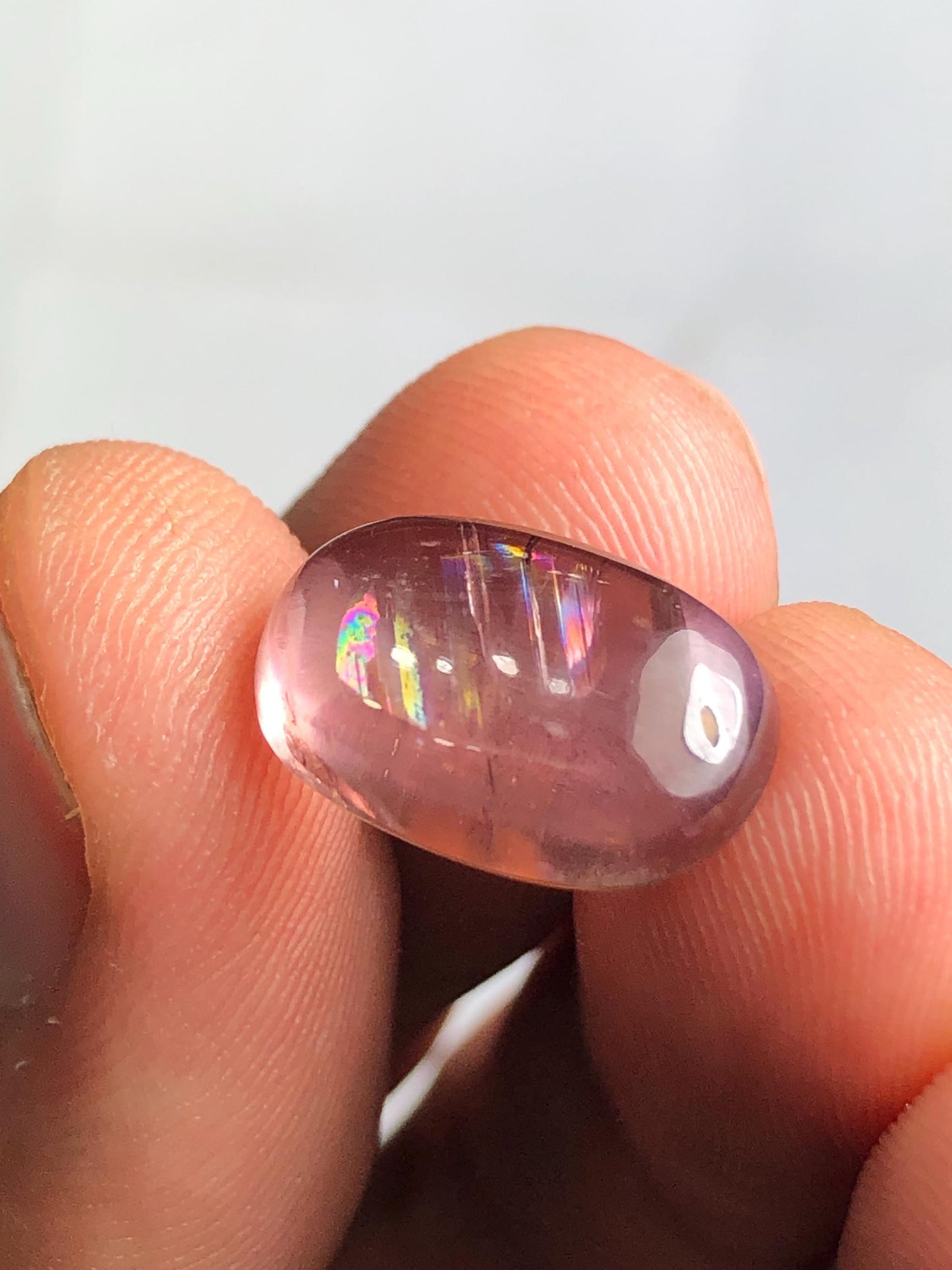 Diaspore Cabochon 8.30 ct - Natural Gem for Calm and Focus