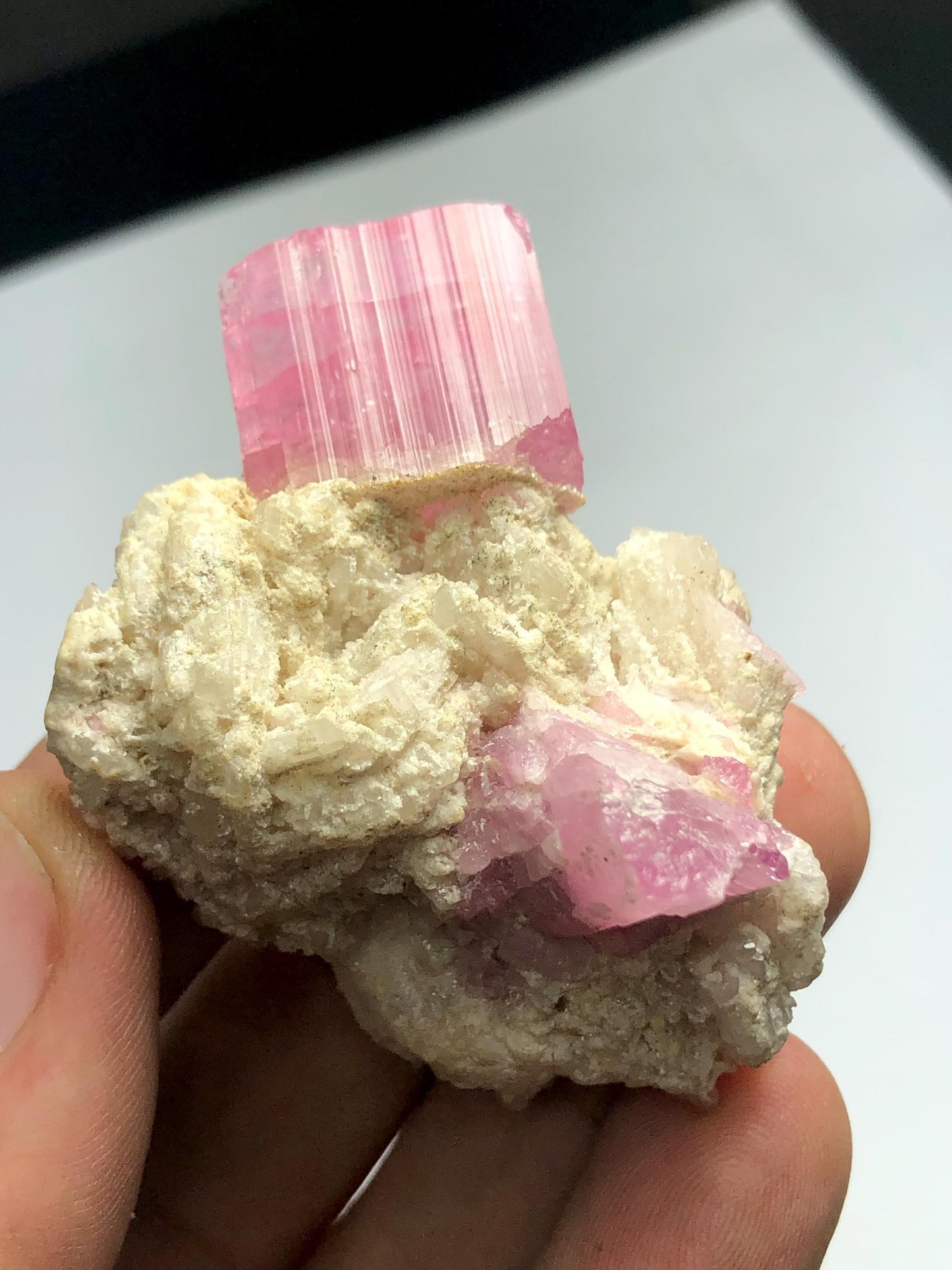 Rose Pink Tourmaline Specimen 41 g – Collector Mineral Piece