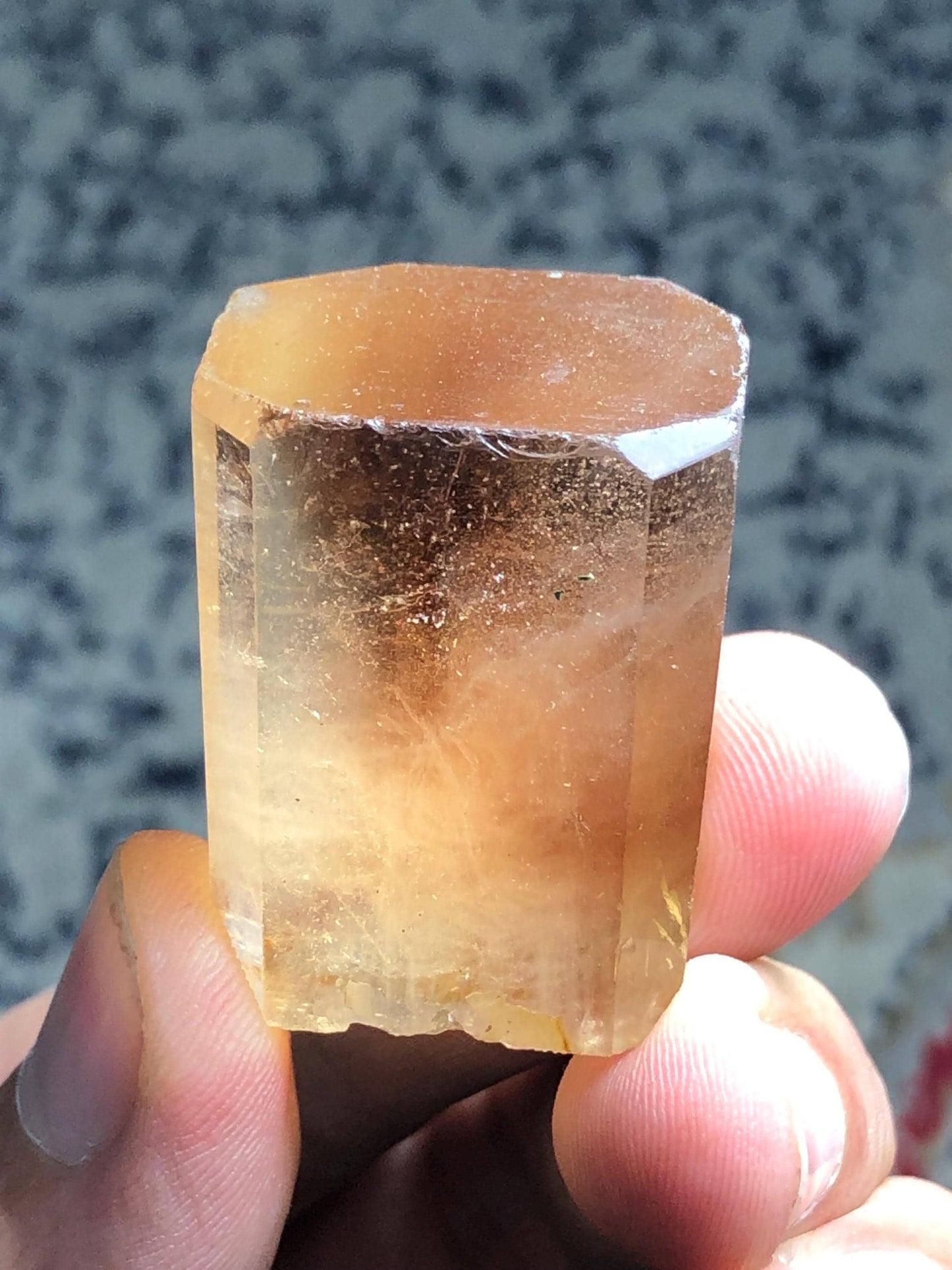 Golden Topaz Polished 270 ct - Skardu Origin Collector Stone Display Piece