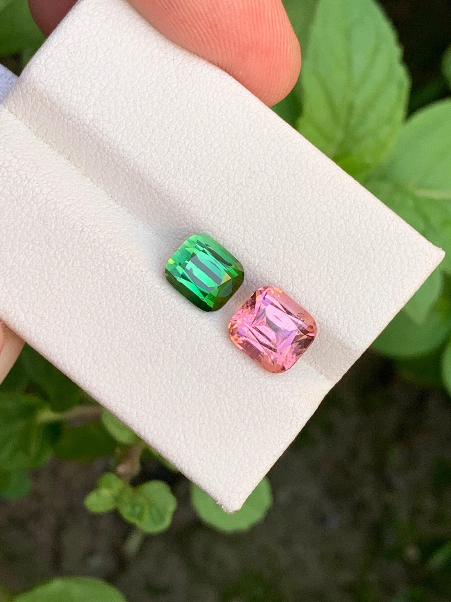 Pink Tourmaline Lot Faceted 4 ct - Loose Stones for Jewelry