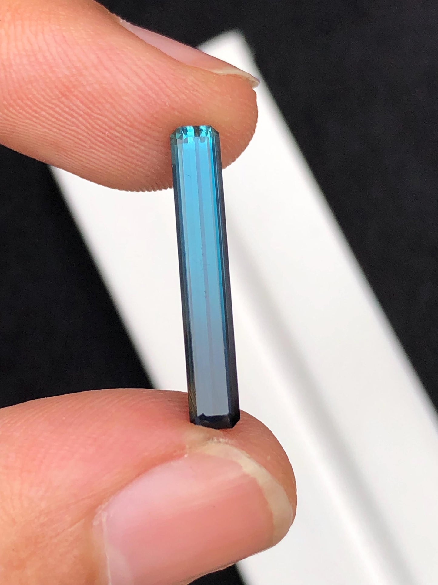 Natural Blue Tourmaline 2.80 ct Faceted - Natural Gemstone for Jewelry from Afghanistan