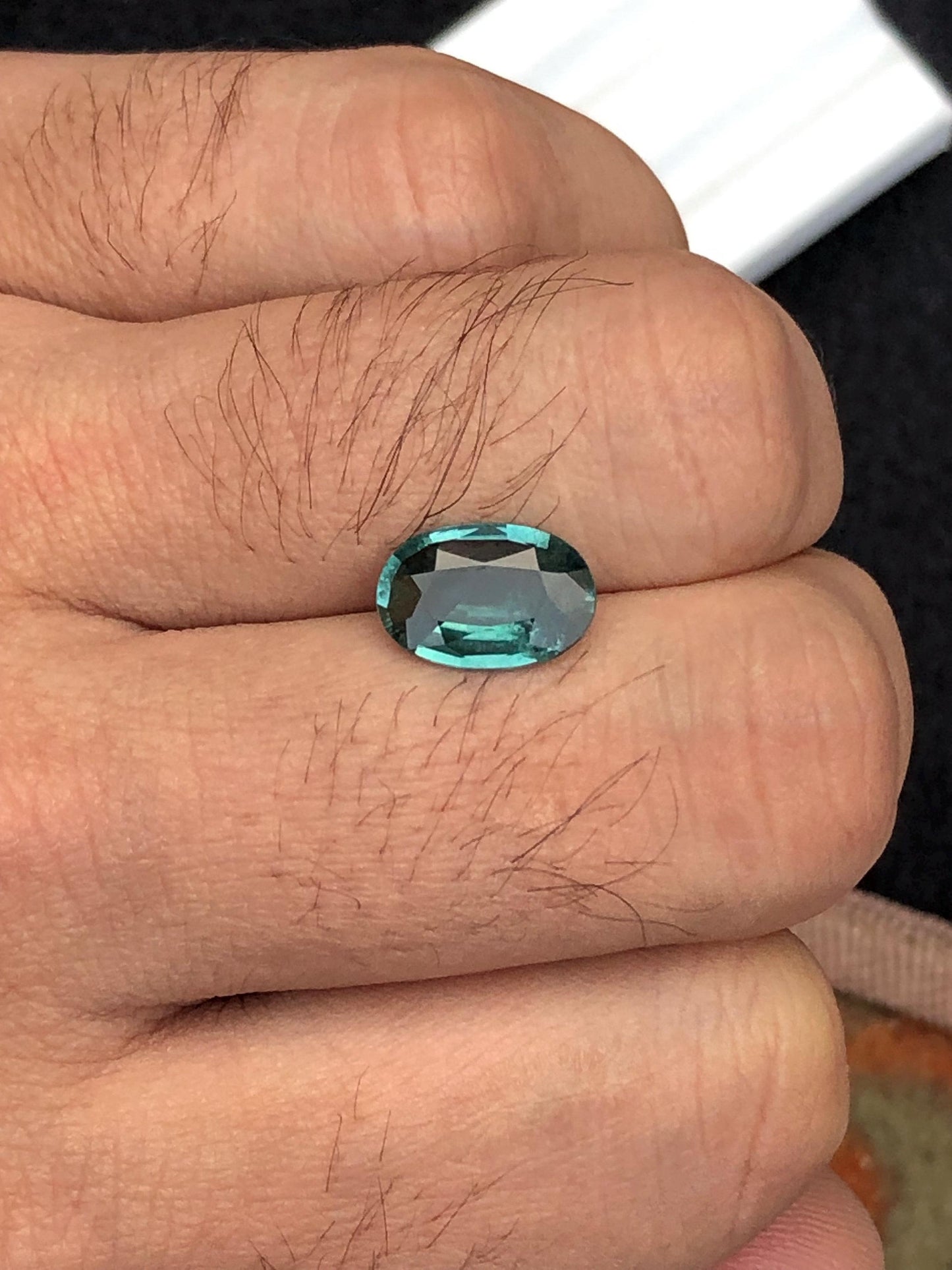 Blue Tourmaline Faceted 2.35 ct - Loose Gem from Afghanistan