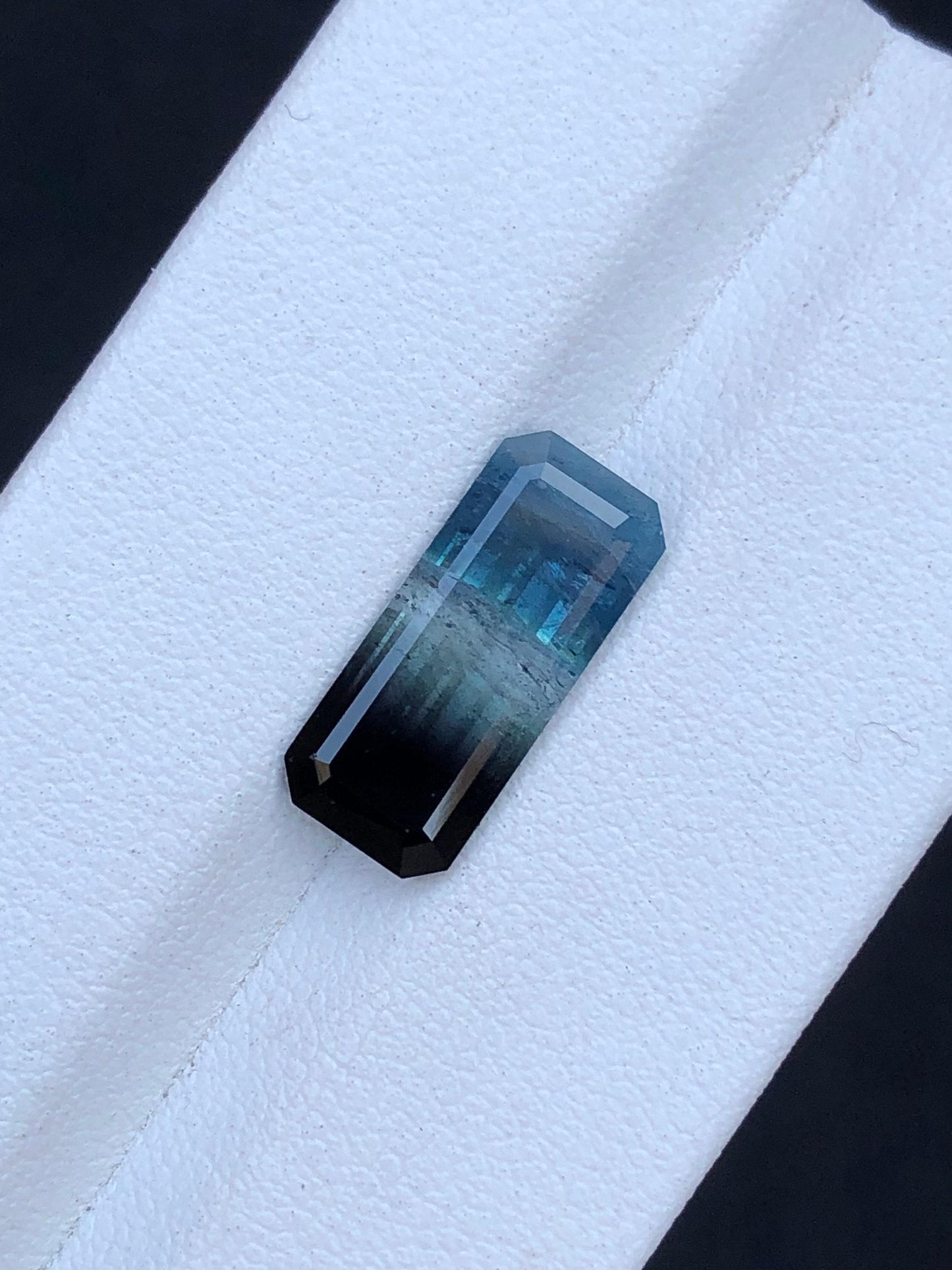 Bi colour Tourmaline Faceted 4 ct - Fine Loose Gemstone