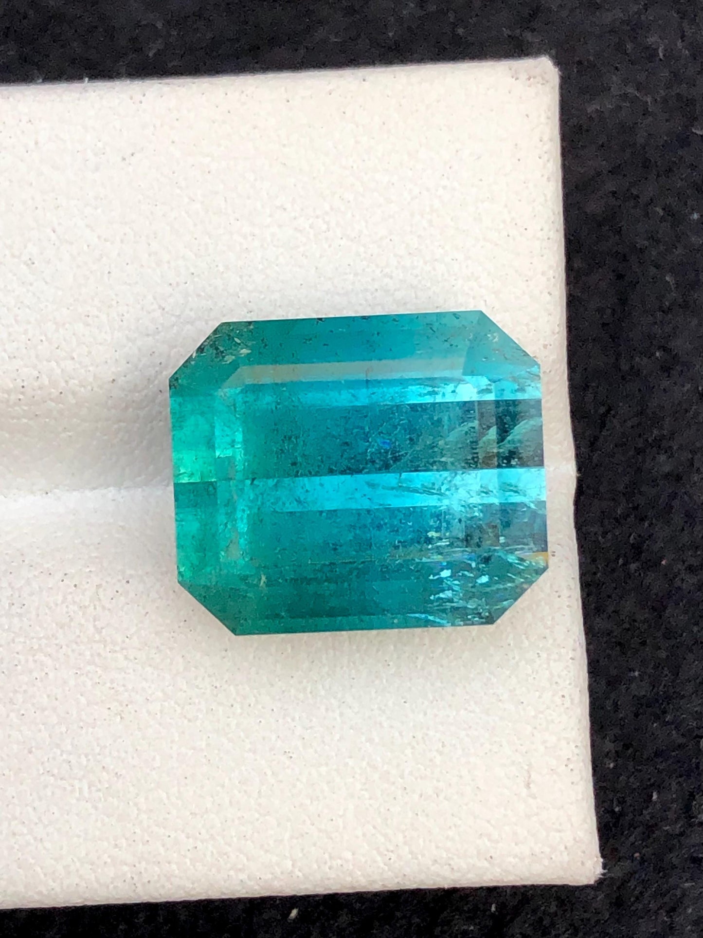 Blue Tourmaline Faceted 13.30 ct - Loose Jewelry Gemstone Afghanistan