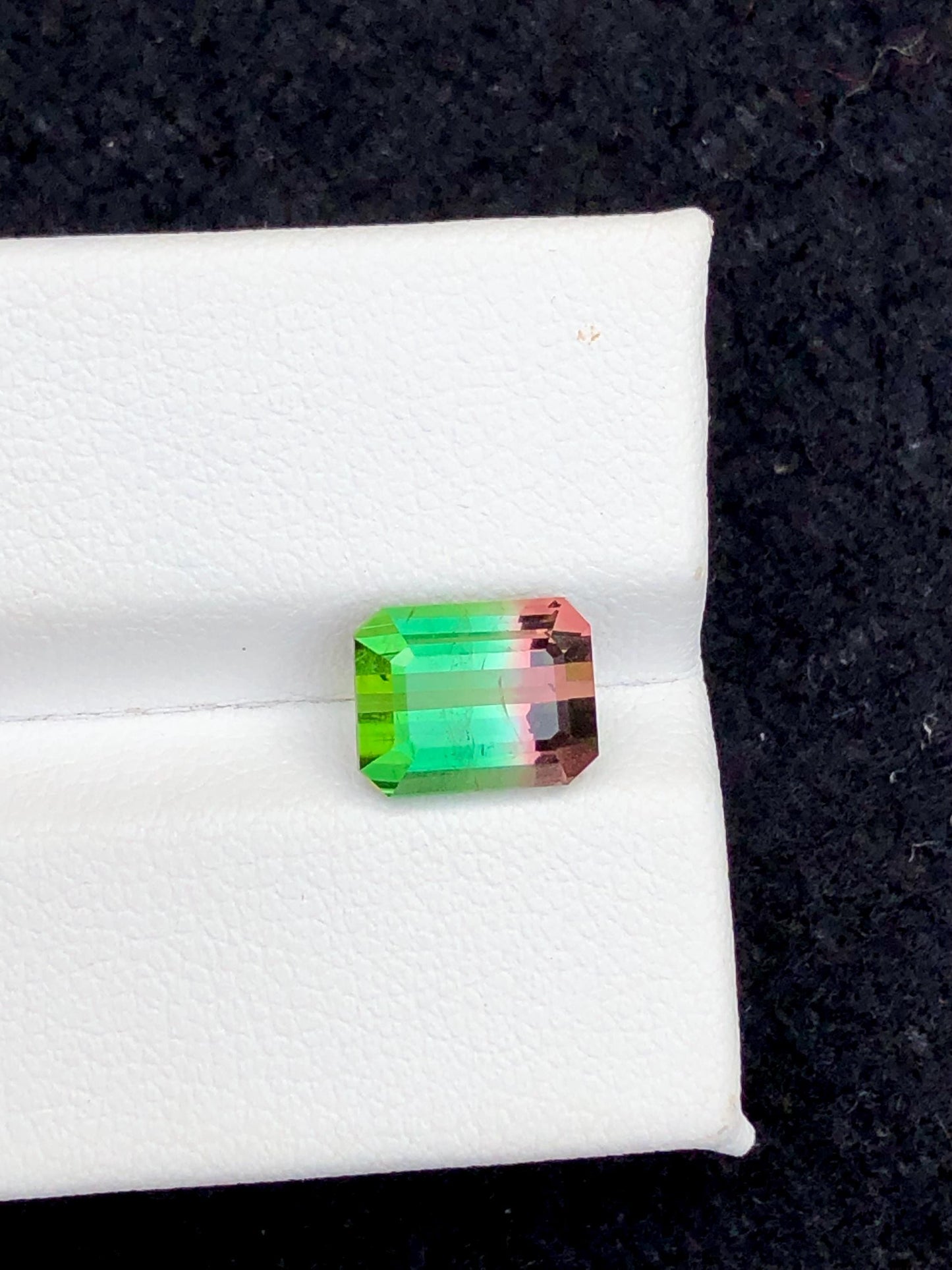 Watermelon Tourmaline Faceted 3.20 ct - Ring Jewelry Highlight