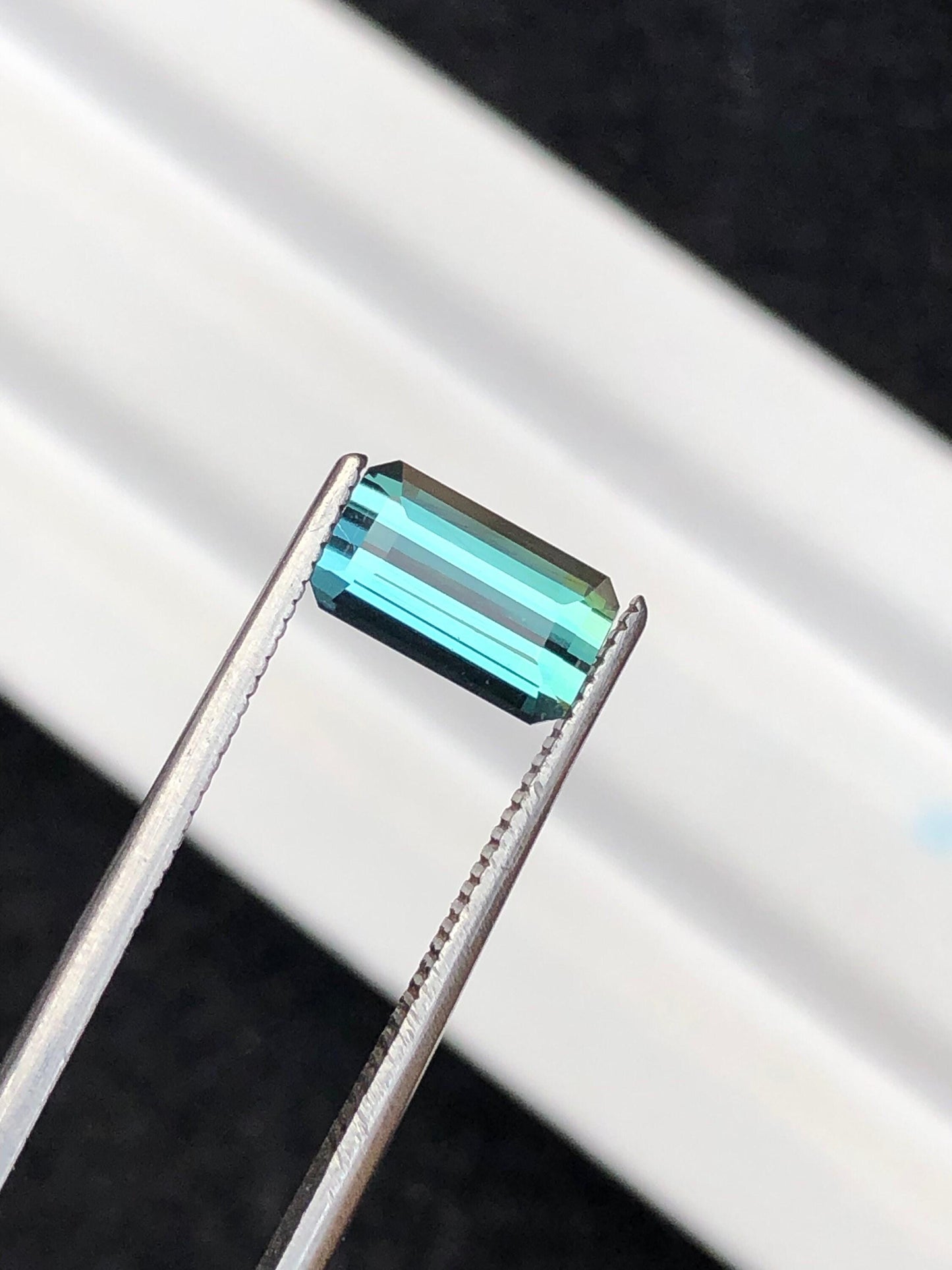 Blue Tourmaline Faceted 1.45 ct - Kunar Mines Jewelry Accent