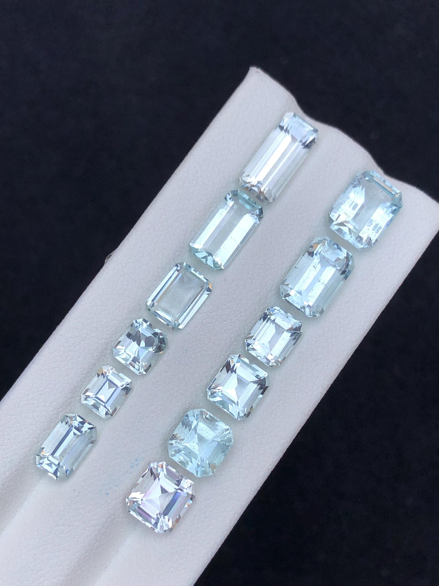 Aquamarine Faceted Lot 19.50 ct - Loose Jewelry Parcel