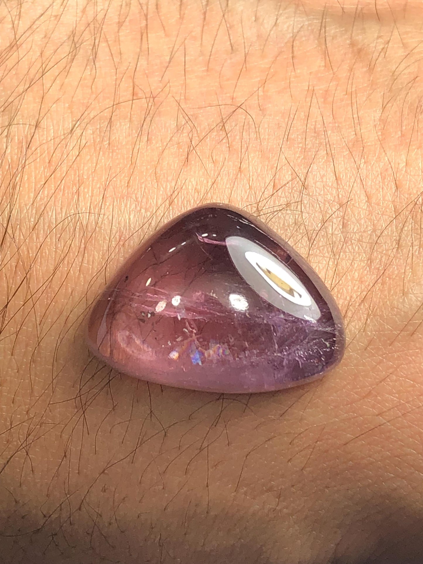 Diaspore Cabochon 31 ct - Flat Back Jewelry Design