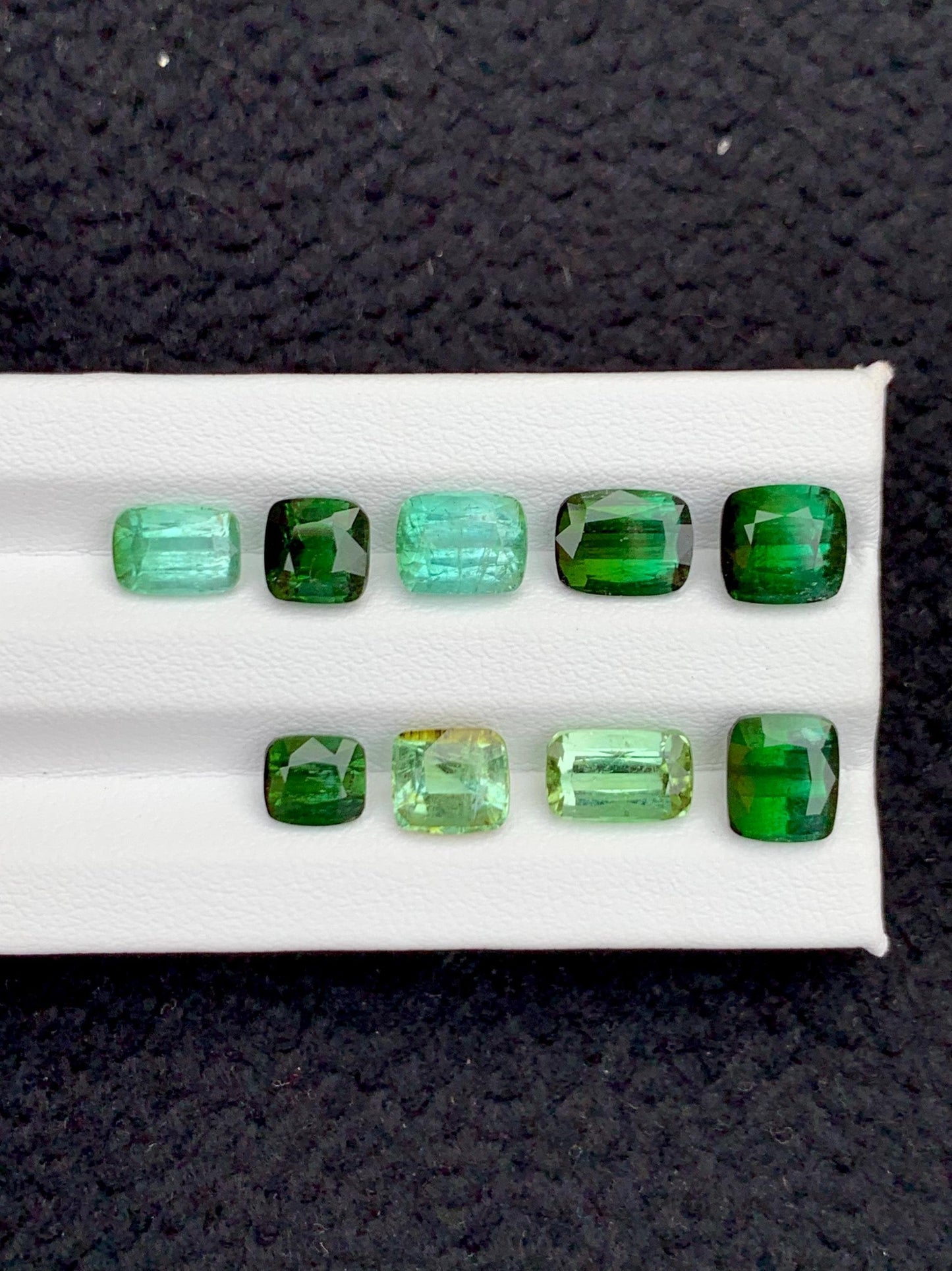 Green Tourmaline Faceted 16 ct - Kunar Mines Wedding Jewelry