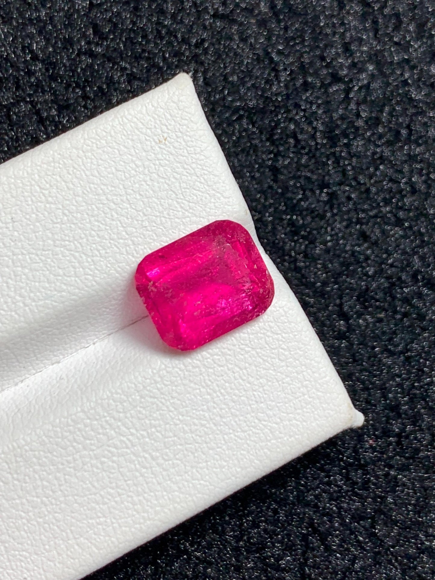 Rubellite Tourmaline Faceted 4.25 ct - Statement Jewelry Stone