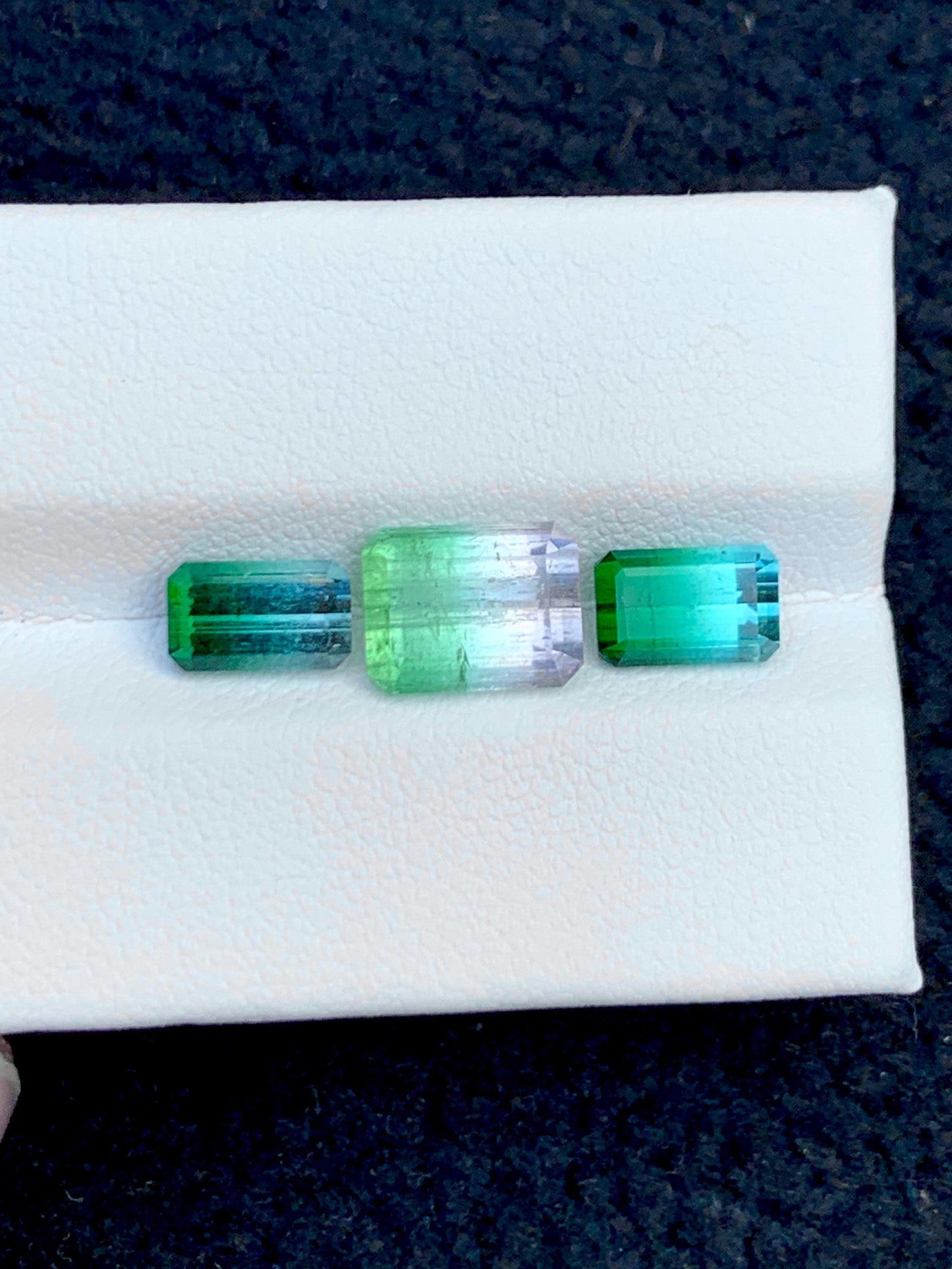 Watermelon Tourmaline Faceted Pair 5.50 ct - Fine Jewelry Stones