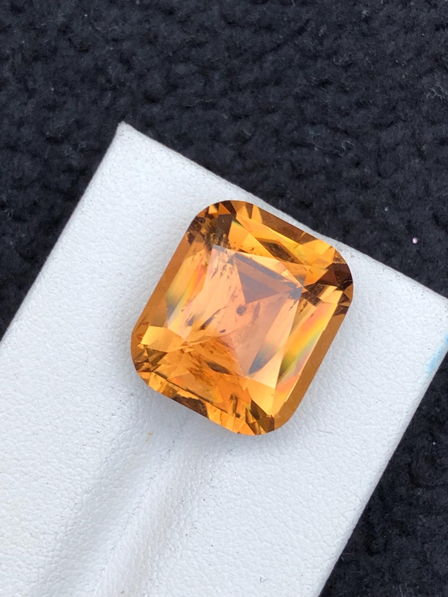 Yellow Tourmaline Faceted 16.15 ct - Statement Jewelry Stone