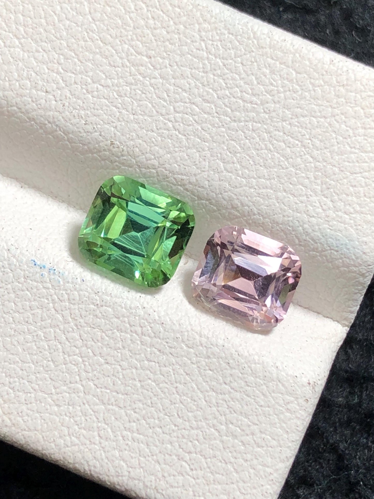 Light Pink Green Tourmaline Faceted 2.85 ct - Natural Bridal Gem