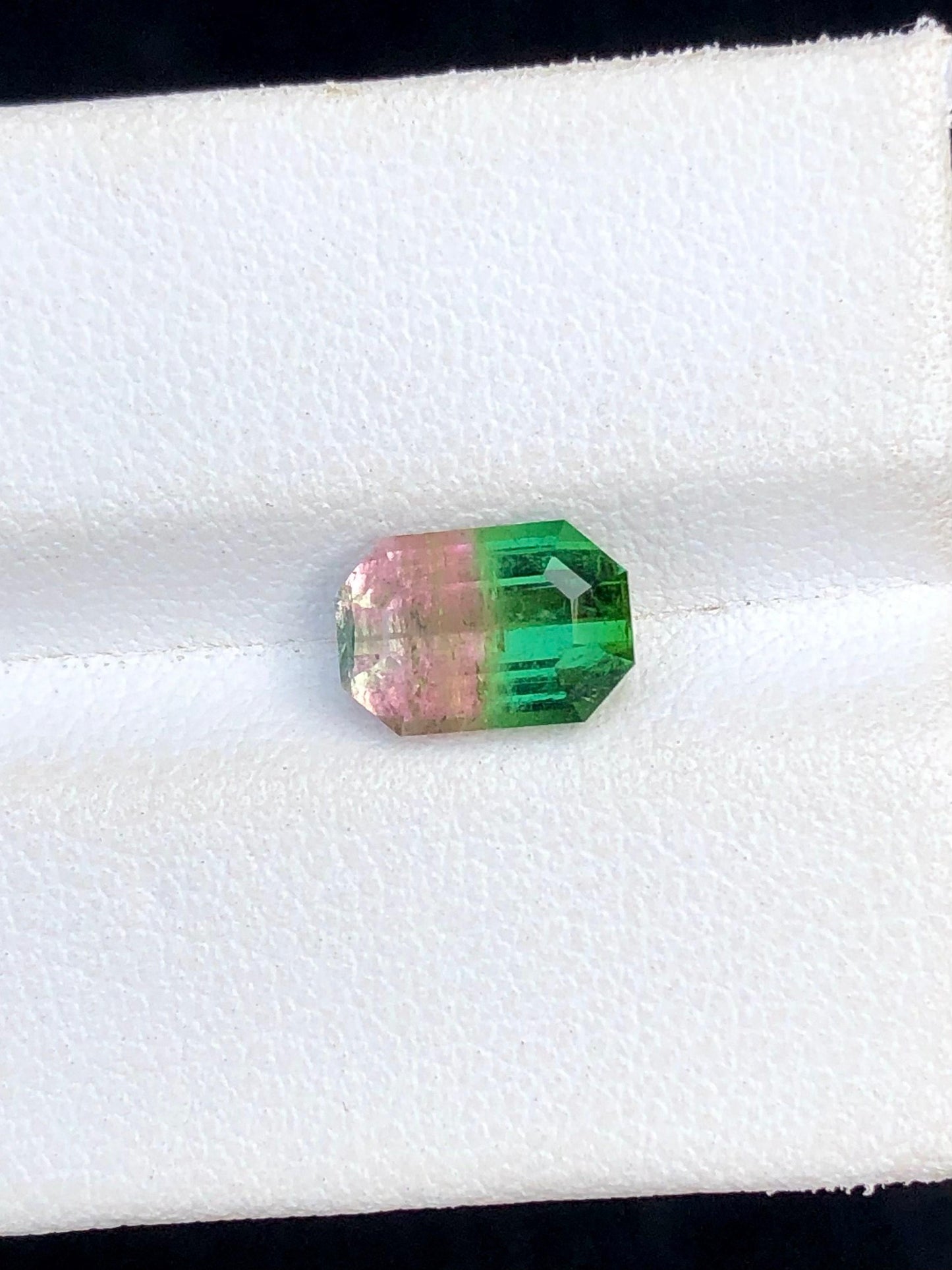 Bi Colour Tourmaline Faceted 2.10 ct - Afghan Jewelry Highlight