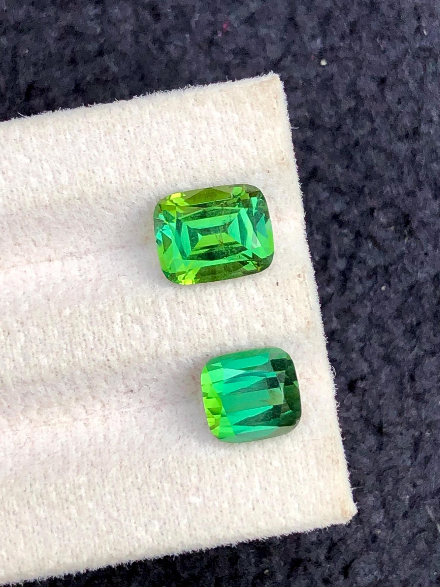 Green Tourmaline Faceted Lot 5 ct - Natural Afghan Gem Collection