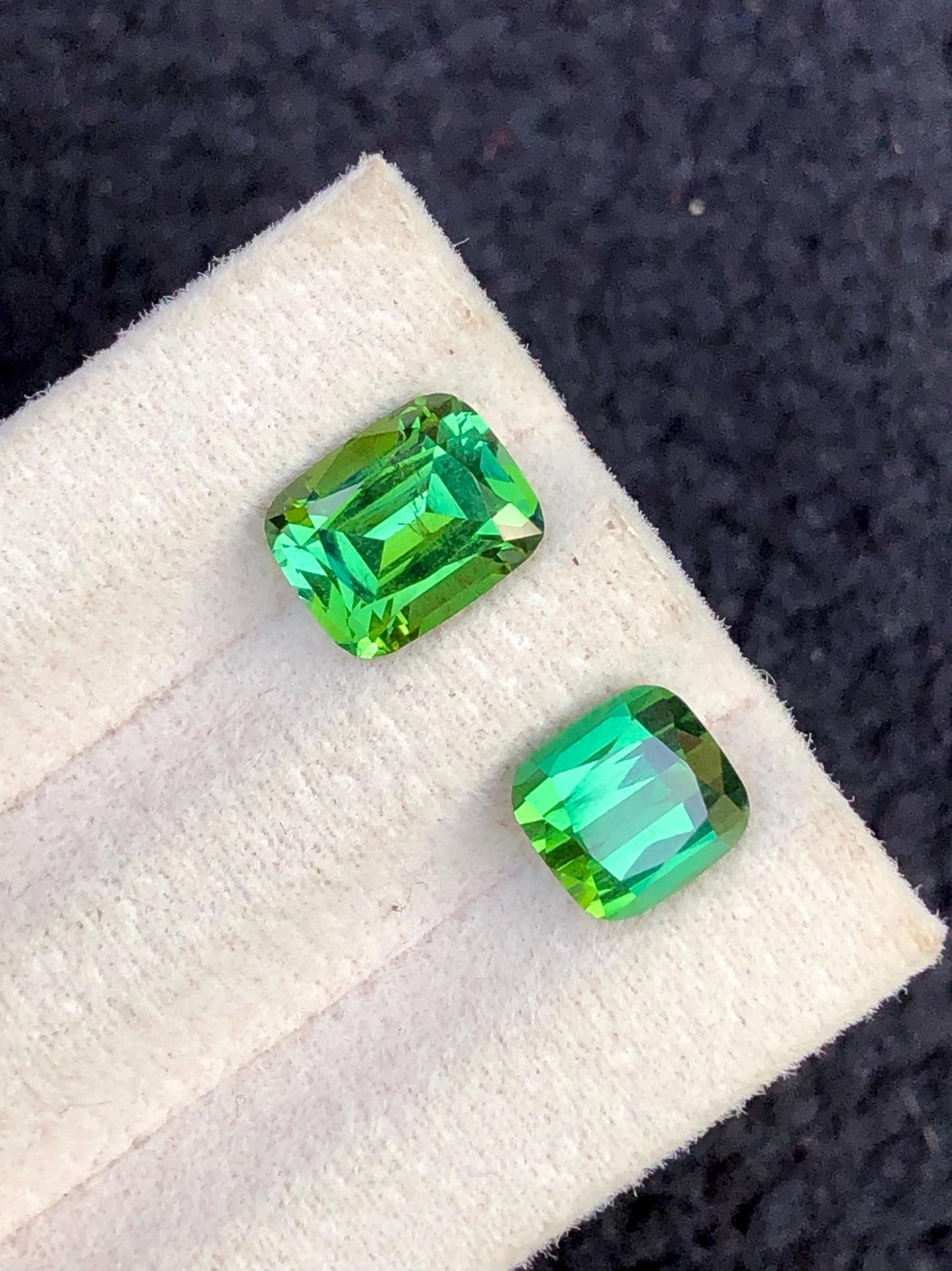 Green Tourmaline Faceted Lot 5 ct - Natural Afghan Gem Collection