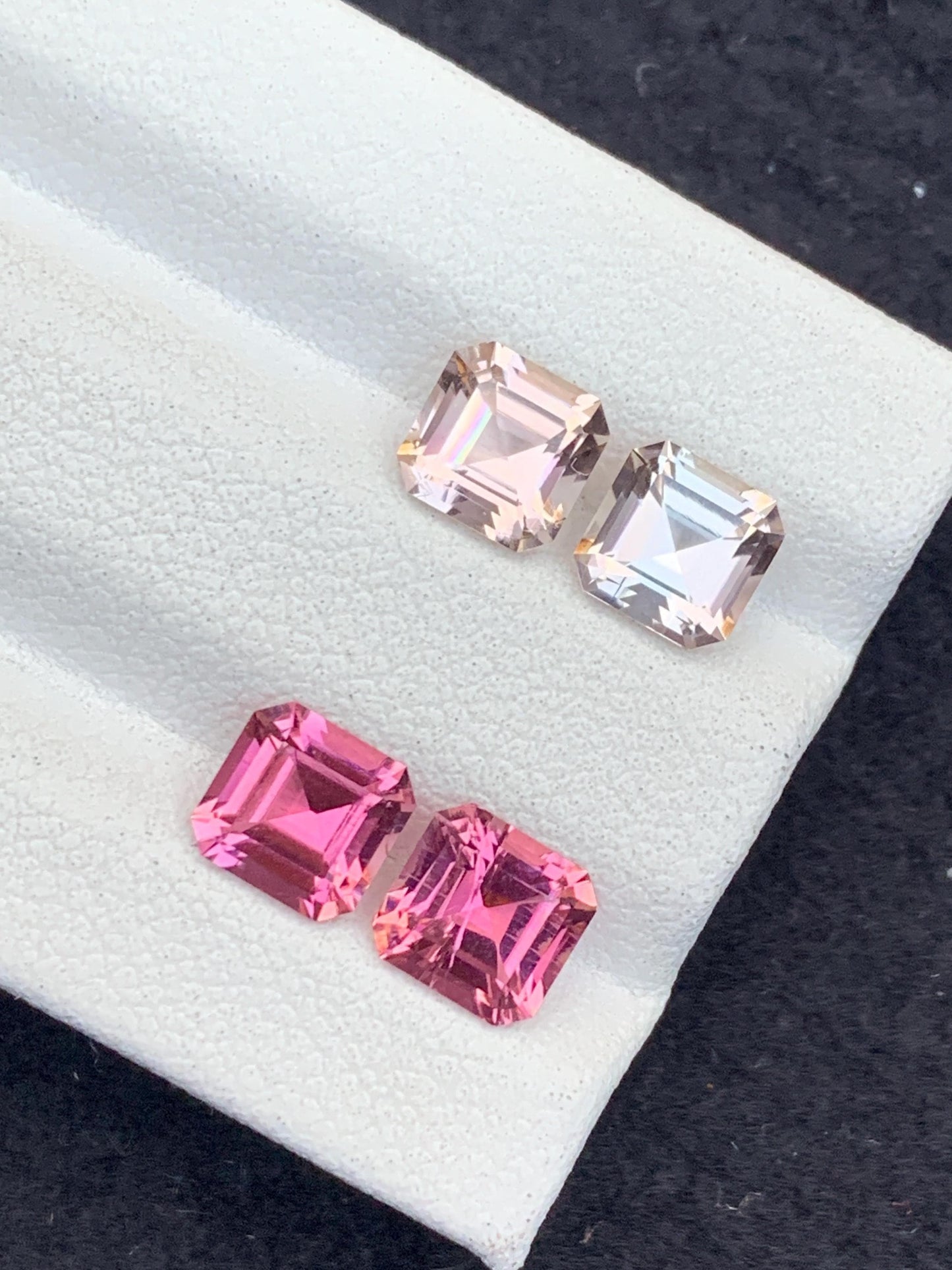 Tourmaline Faceted Pair 3.80 ct - Calibrated Gems for Fine Jewelry