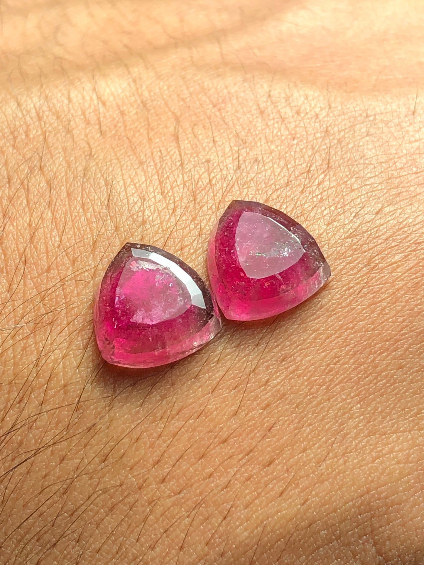 9.60 carats very beautiful natural tourmaline pair available