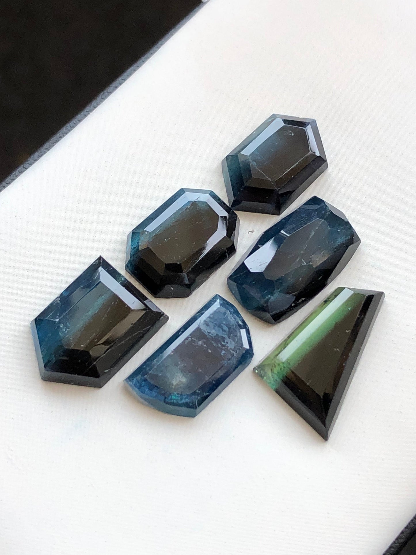 37 carats natural afghani tourmaline rose cut lot available