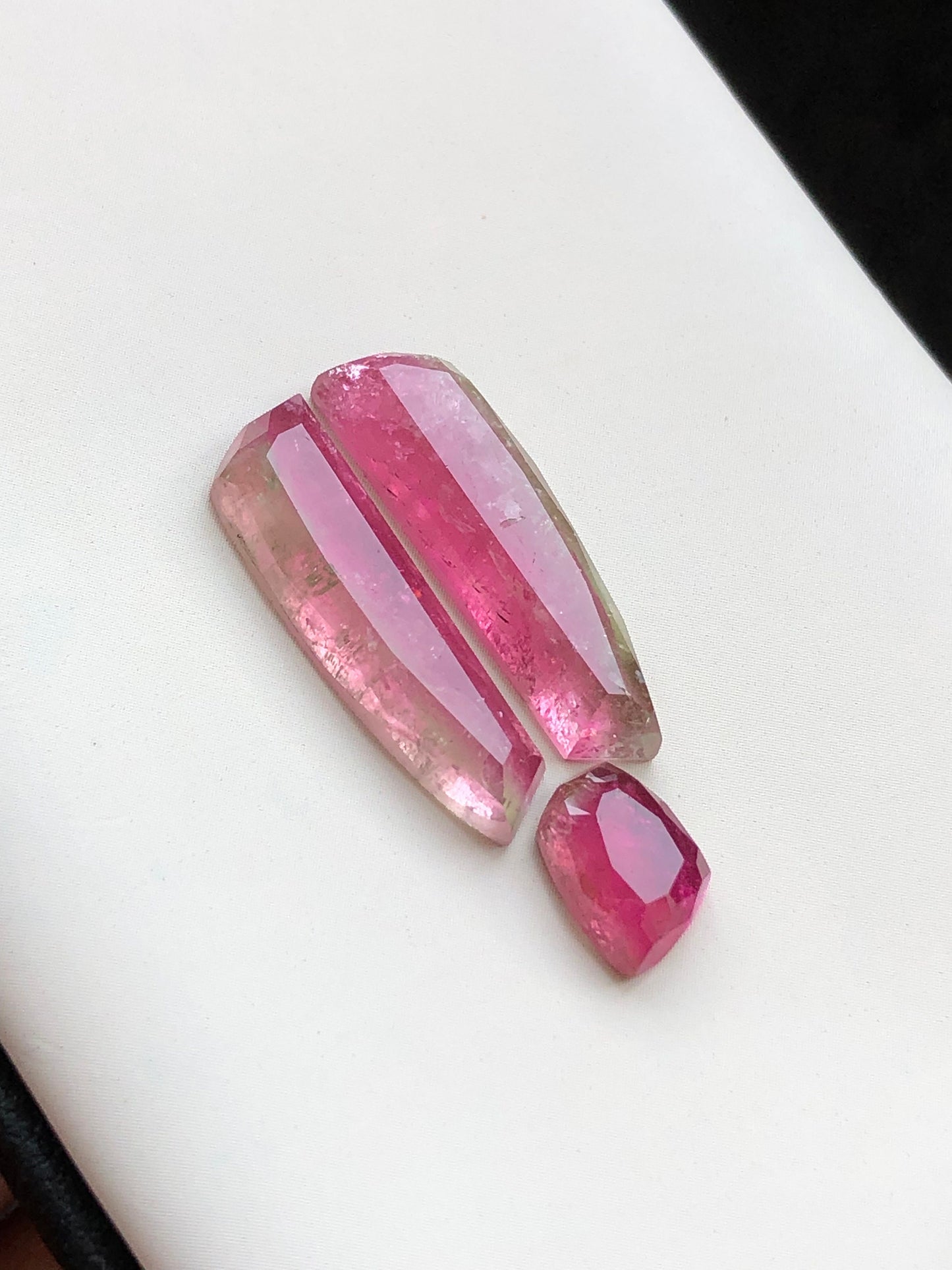 15.30 carat very beautiful natural tourmaline pair set available for sale