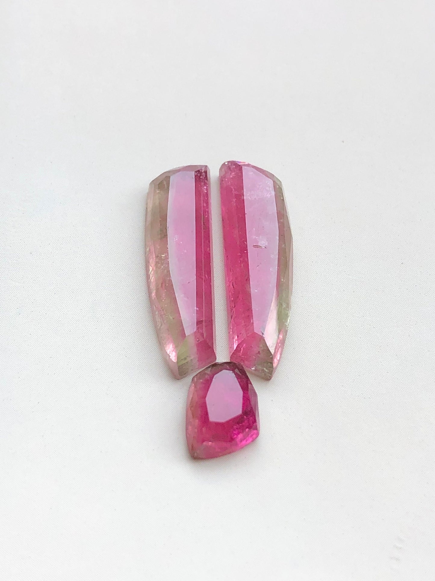 15.30 carat very beautiful natural tourmaline pair set available for sale