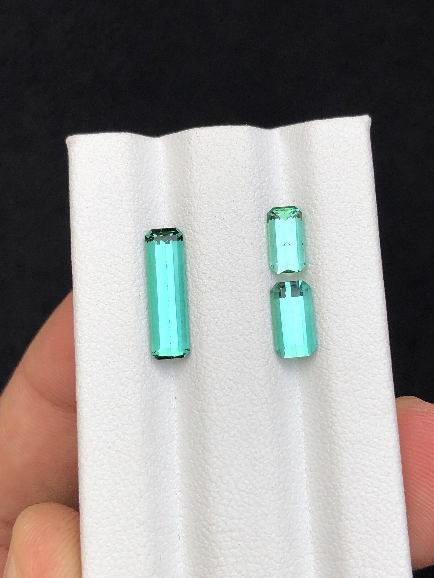 Natural faceted tourmaline available 3.30 carats from Afghanistan