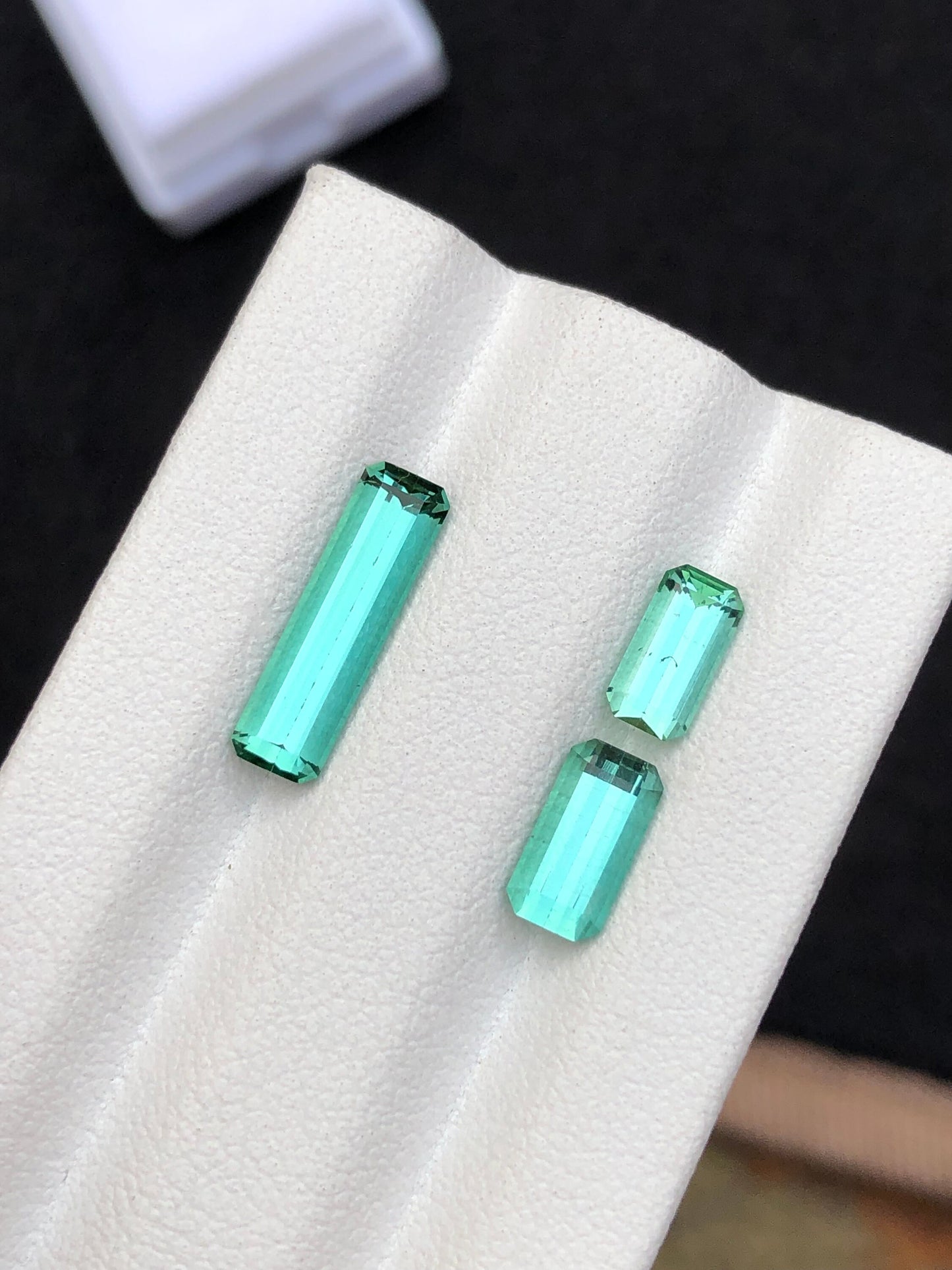 Natural faceted tourmaline available 3.30 carats from Afghanistan