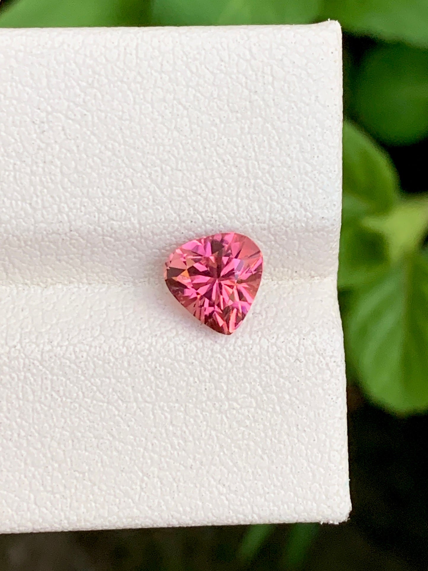 Intense pink tourmaline 1.30 carats