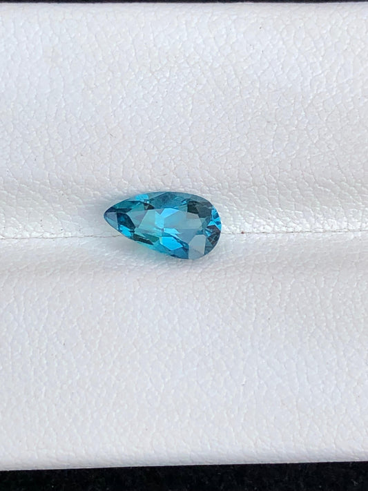 1 carat stunning natural rare blue colour faceted tourmaline origin Afghanistan 9*4*4mm