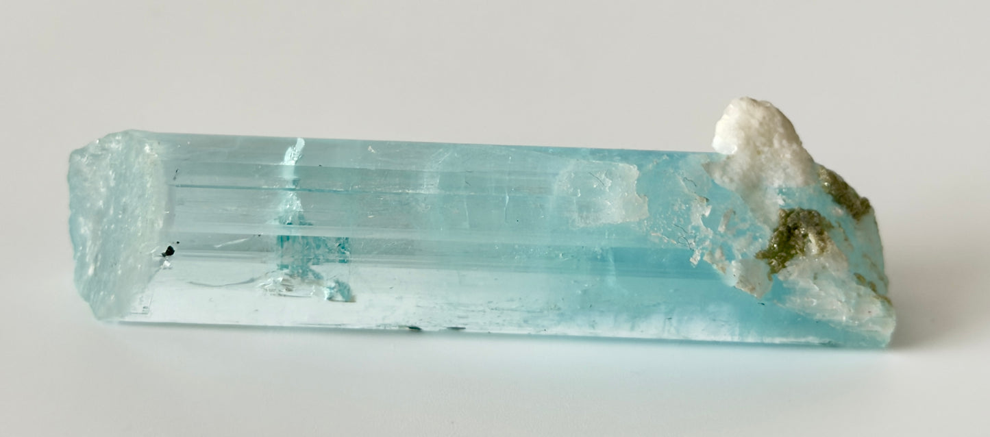 Blue Aquamarine Crystal Specimen 38.11g – Shigar Pakistan Natural Beryl