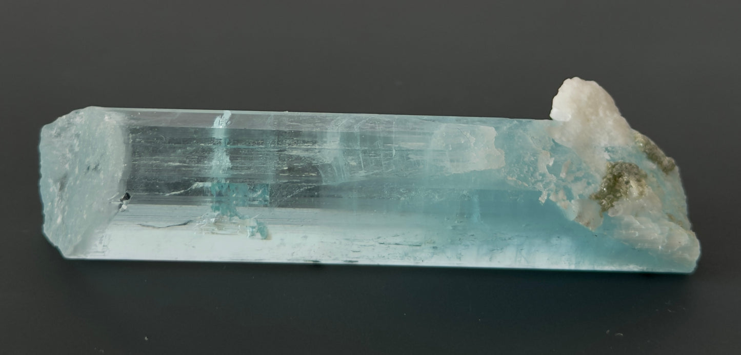 Blue Aquamarine Crystal Specimen 38.11g – Shigar Pakistan Natural Beryl