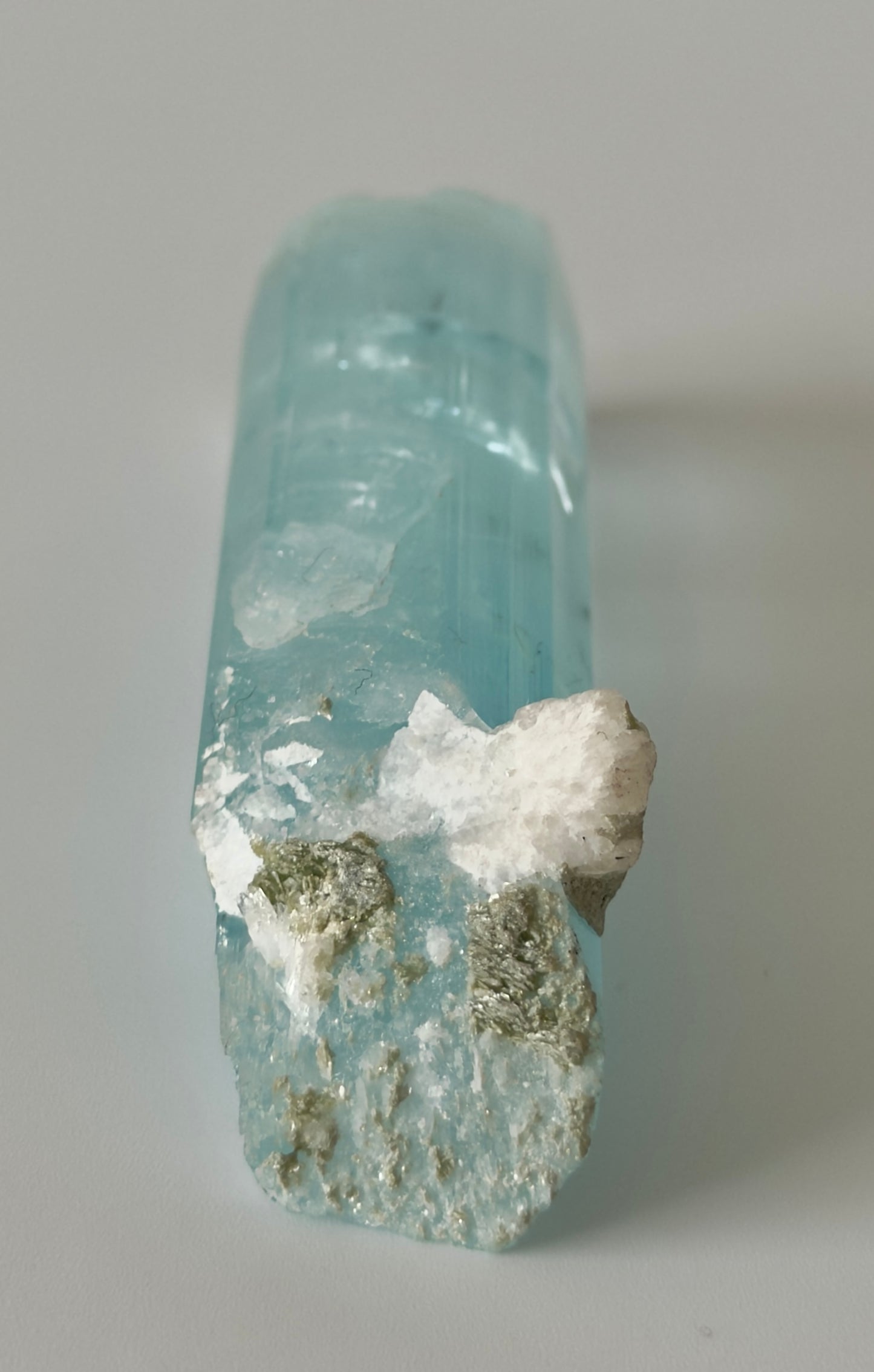 Blue Aquamarine Crystal Specimen 38.11g – Shigar Pakistan Natural Beryl