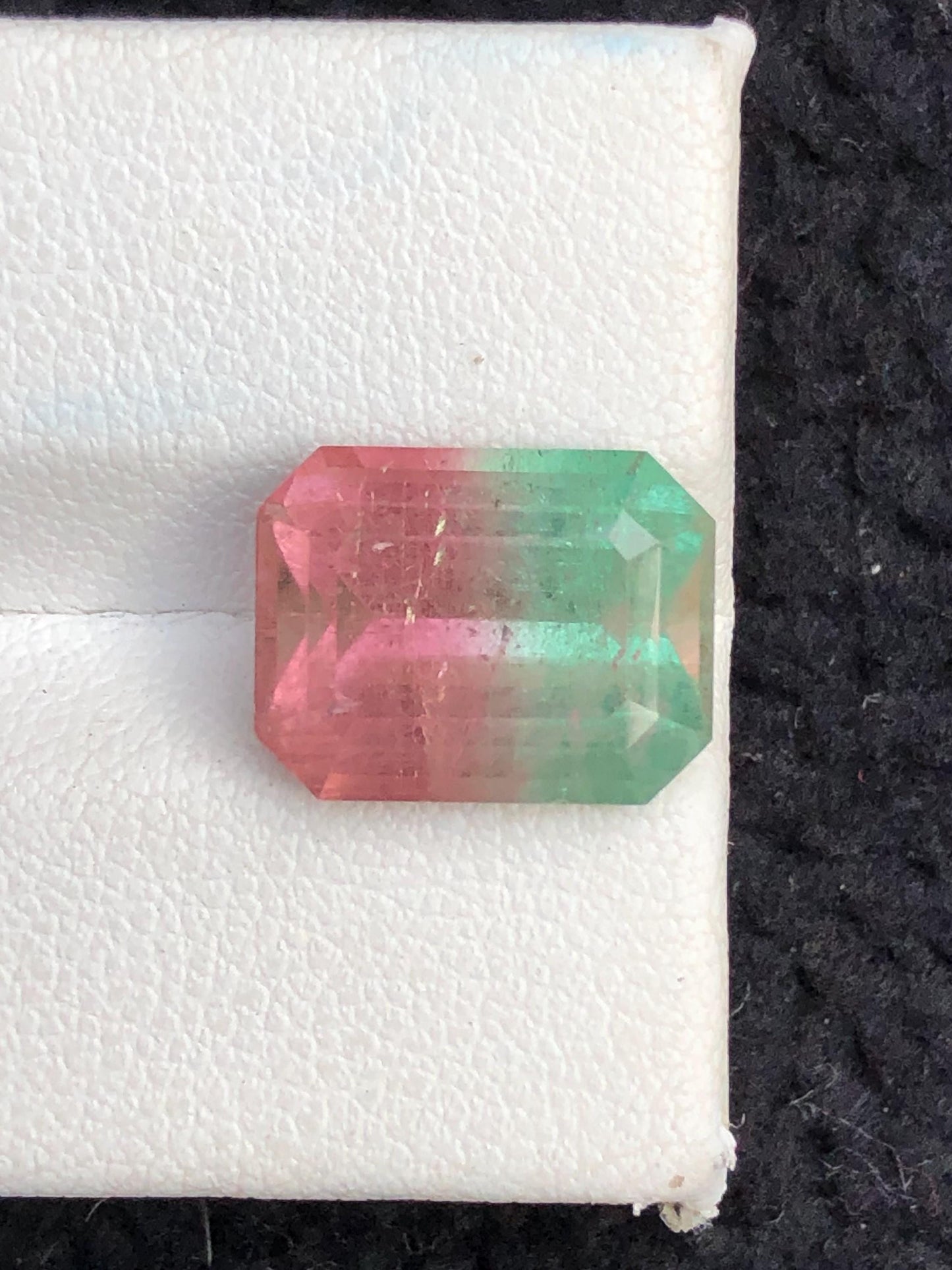 7.50 CTs watermelon tourmaline natural faceted