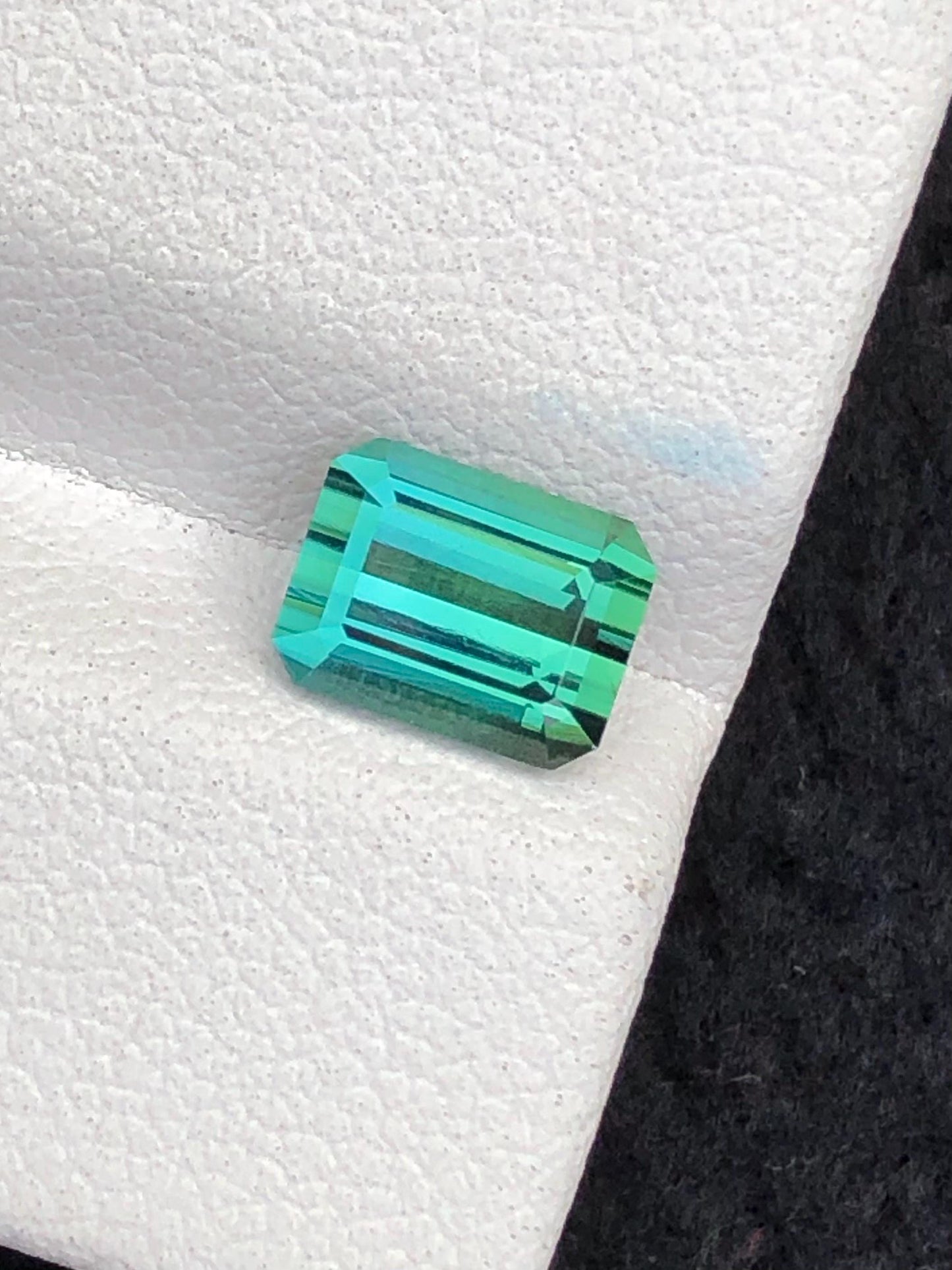 1.7 CTs blue green tourmaline 8*6*4mm