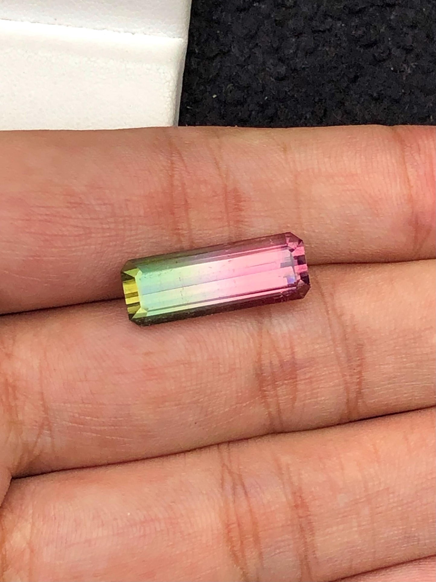 10.25 CTs watermelon tourmaline natural