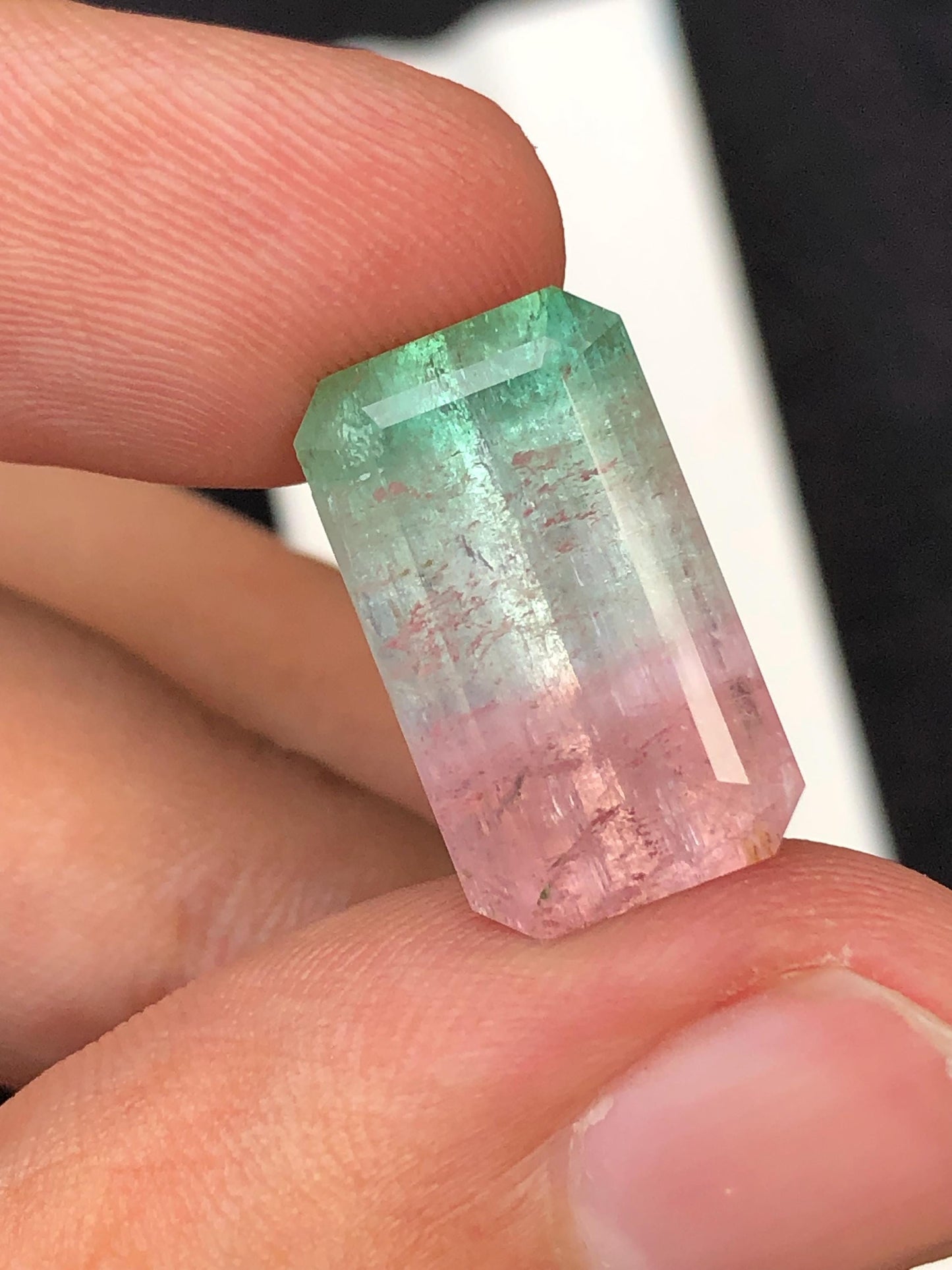 12.80 CTs watermelon tourmaline 18*11*9mm