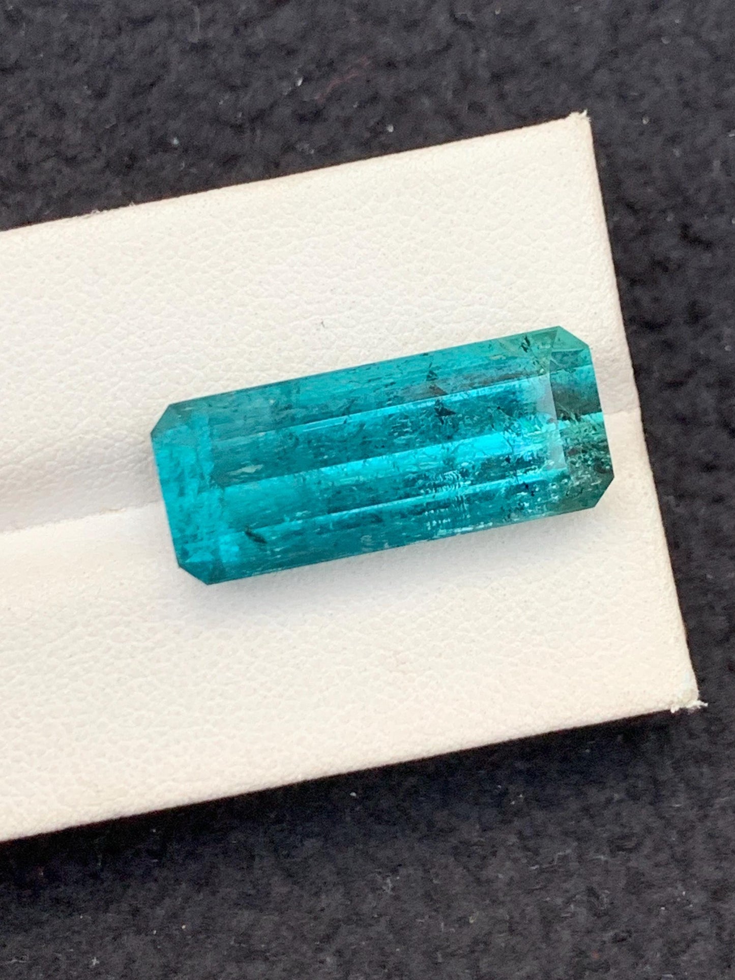 19.40 CTs blue tourmaline natural 24*10*9mm