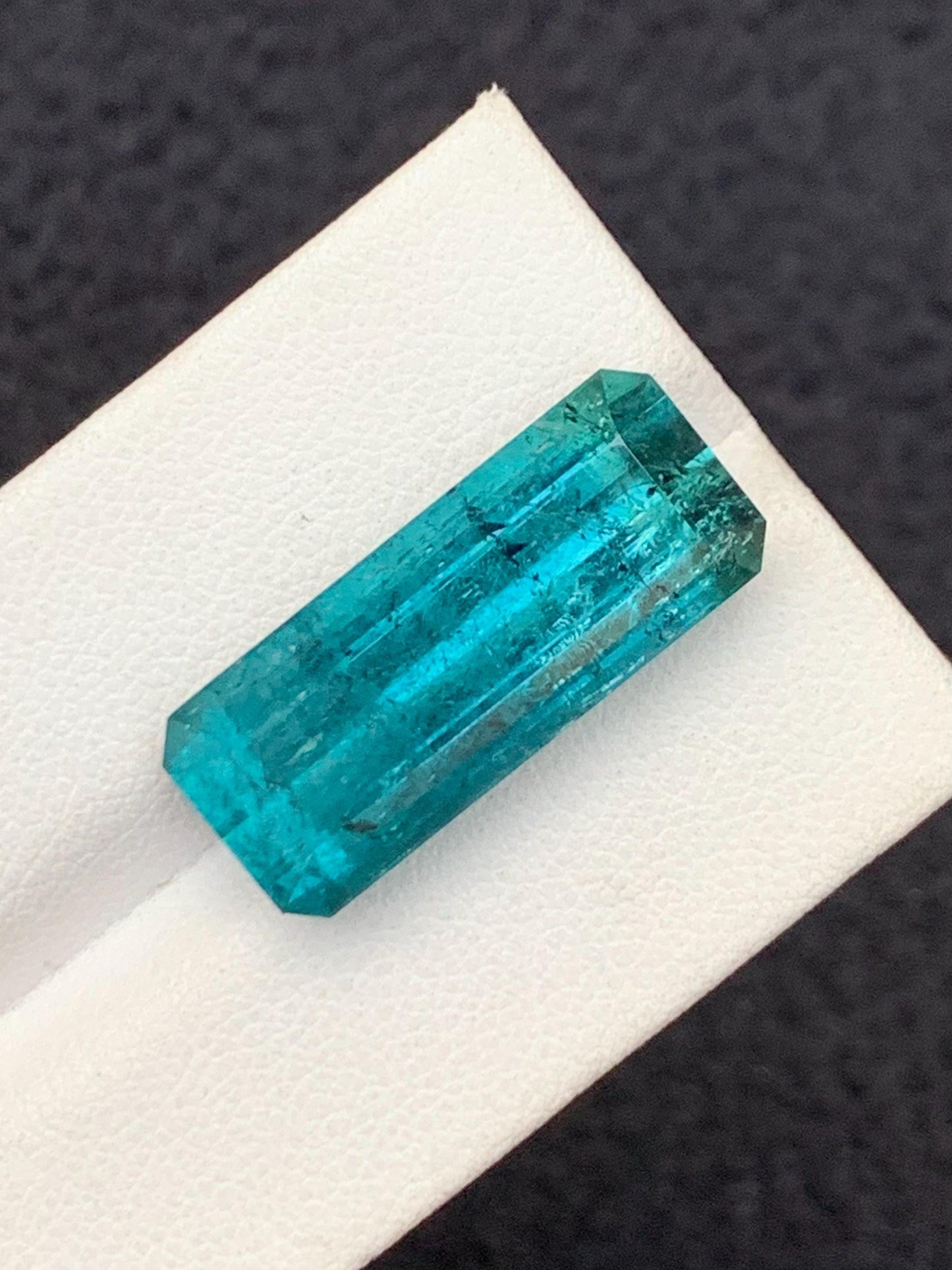 19.40 CTs blue tourmaline natural 24*10*9mm