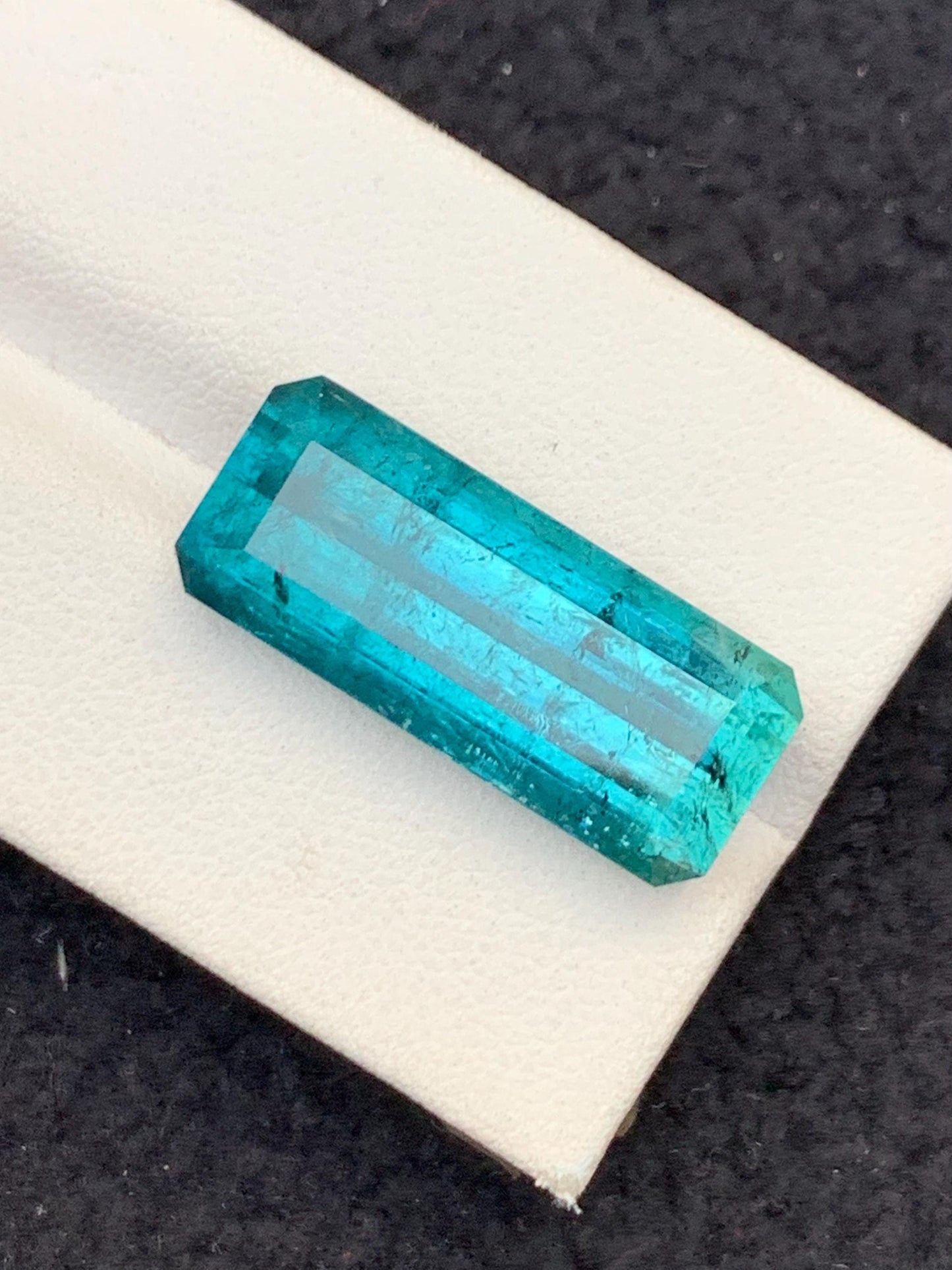 19.40 CTs blue tourmaline natural 24*10*9mm