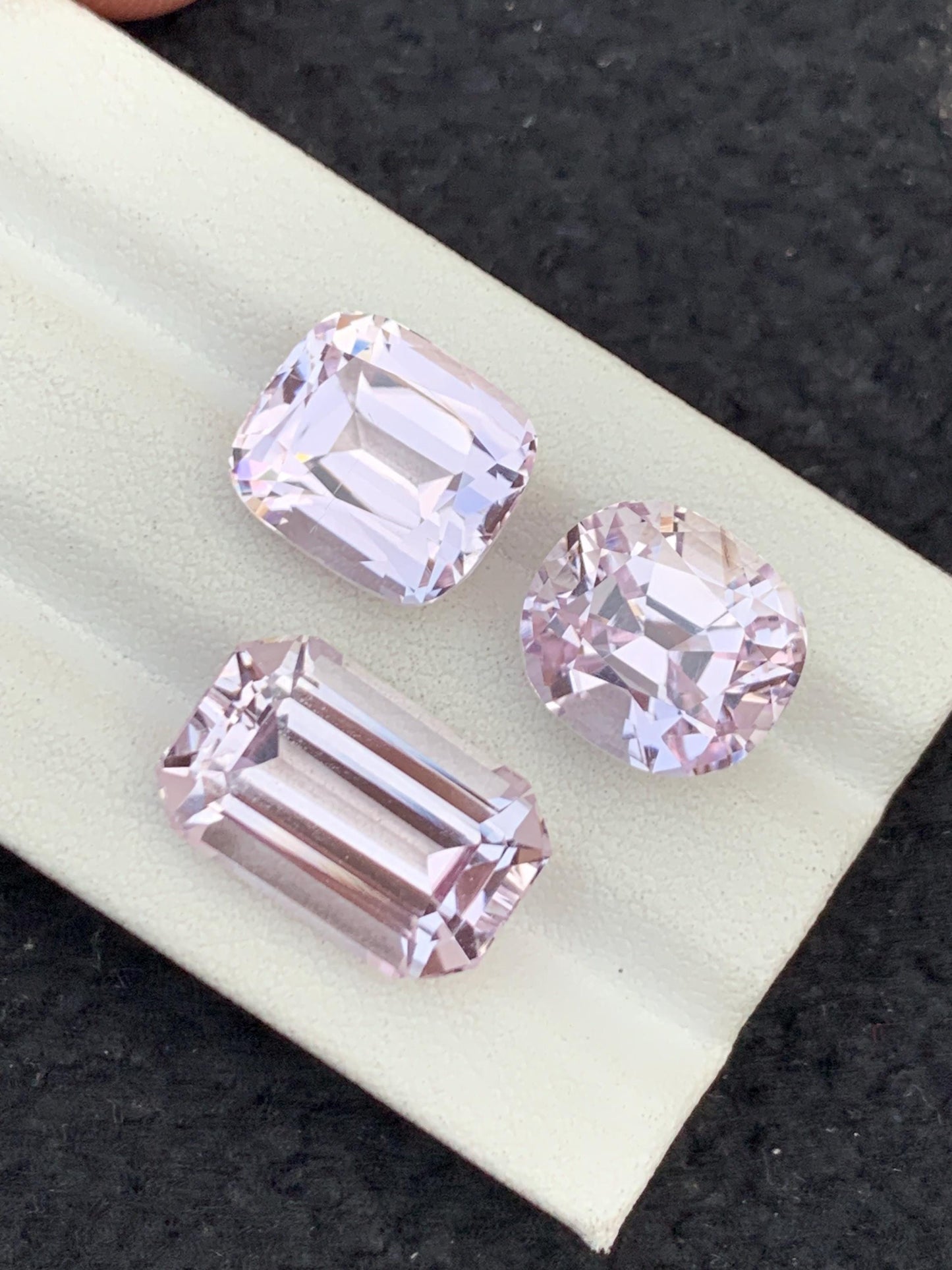 36 cts light pink kunzite lot natural 12mm to 16mm