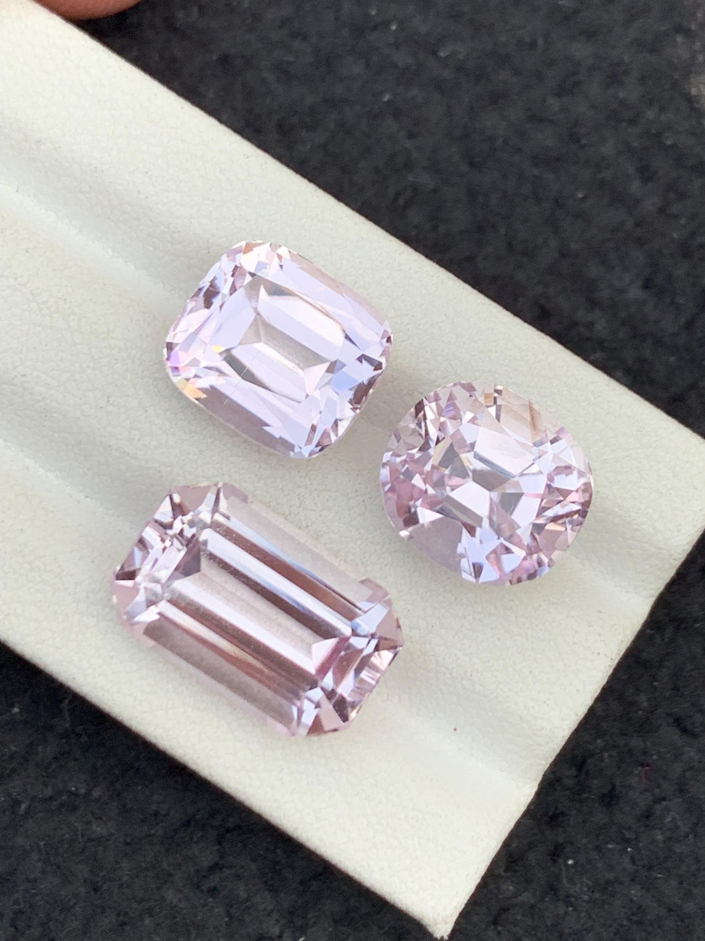 36 cts light pink kunzite lot natural 12mm to 16mm