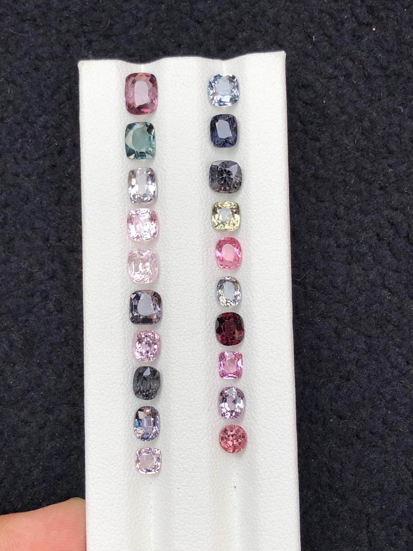 13 ct spinel lot 4mm to 7mm origin burma