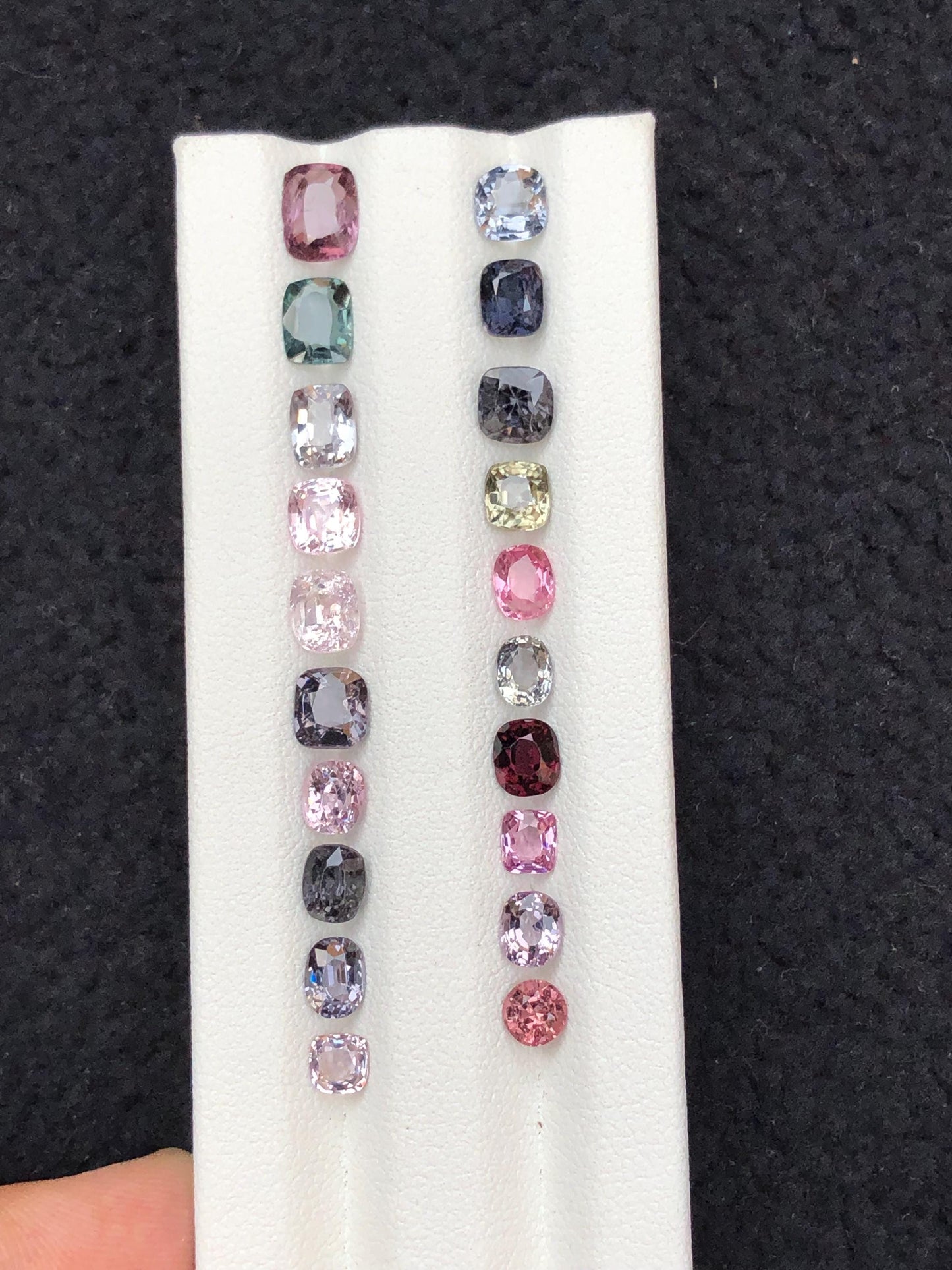 13 ct spinel lot 4mm to 7mm origin burma