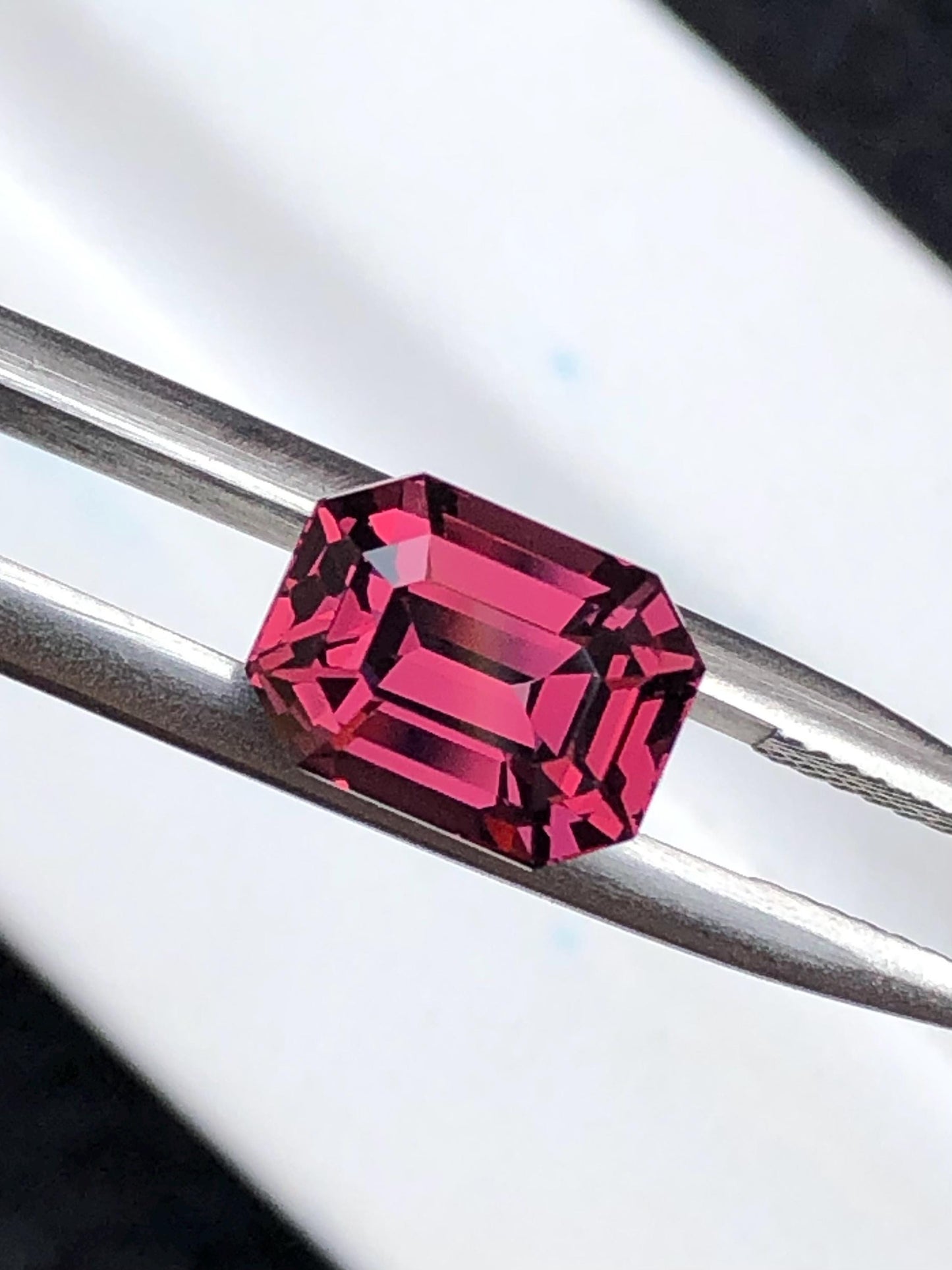 3 ct loupe clean red spinel from burma