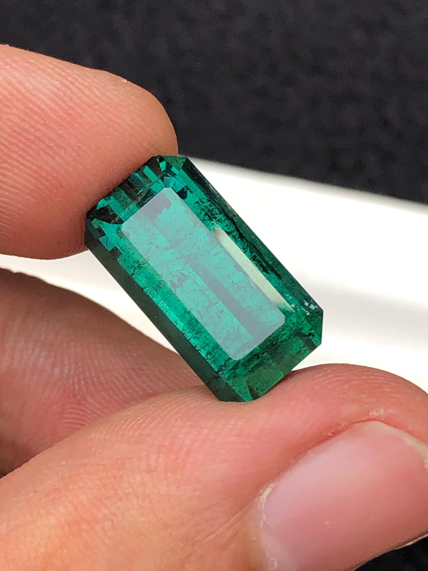 9.40 CTs green tourmaline 17*9*7mm